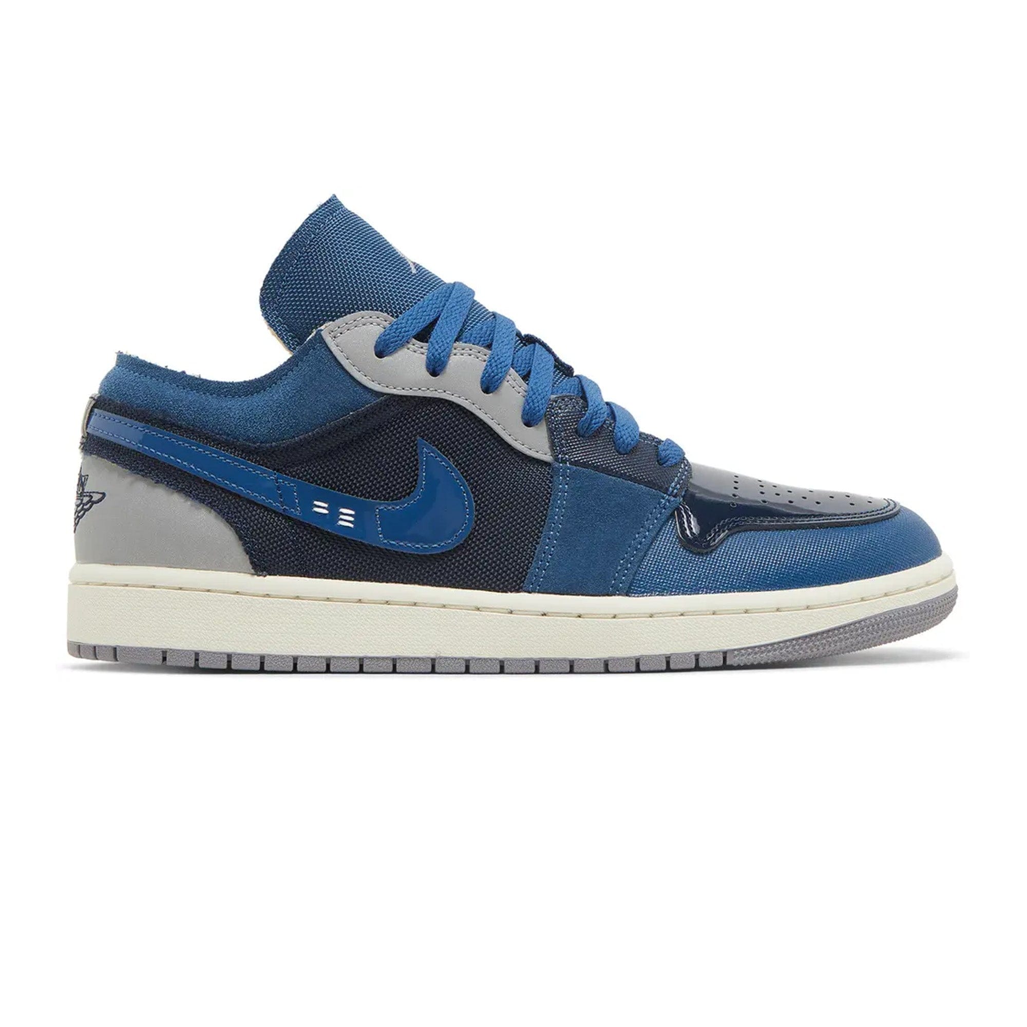 Air Jordan 1 Low SE Craft Obsidian French Blue Ashen Slate White (2023)