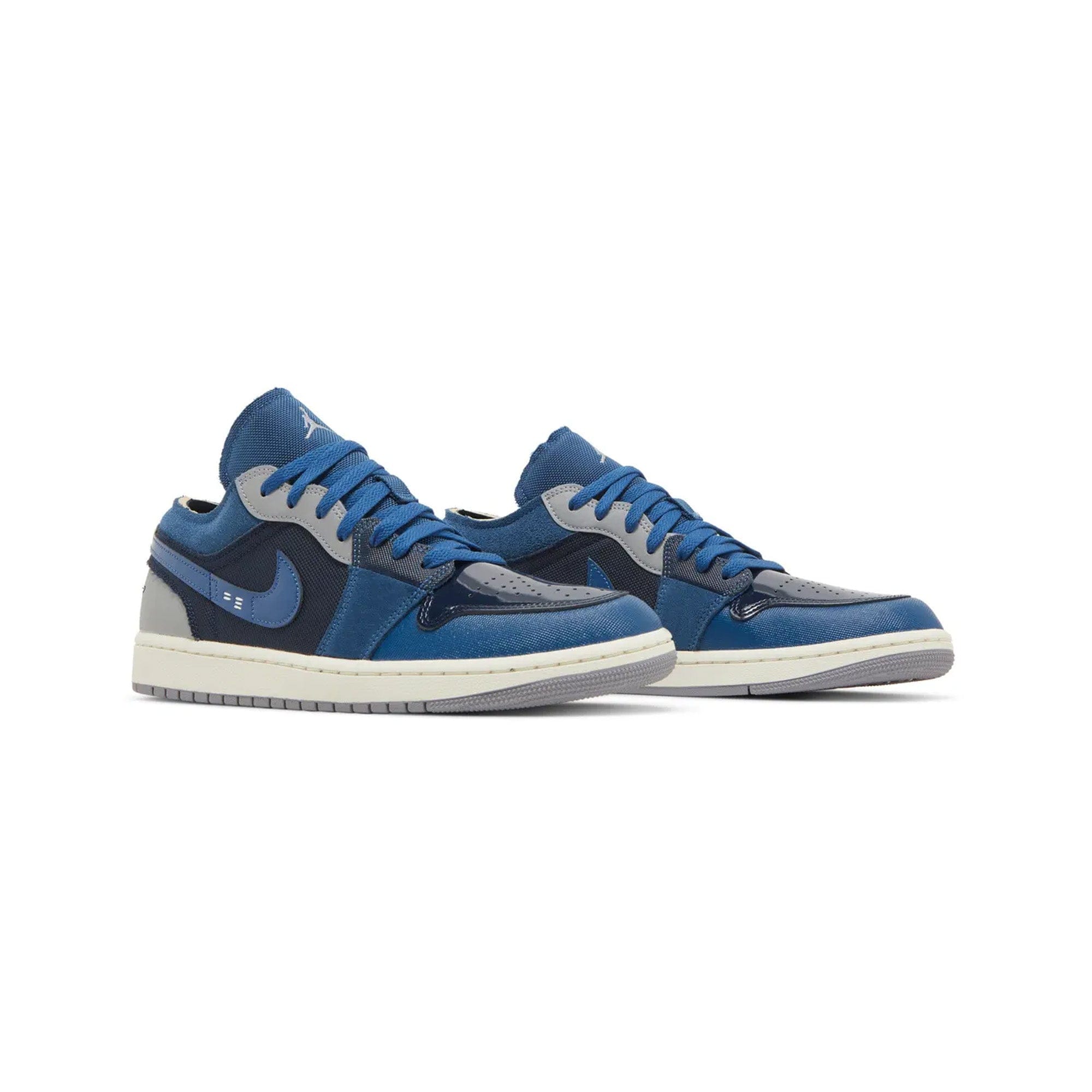 Air Jordan 1 Low SE Craft Obsidian French Blue Ashen Slate White (2023)