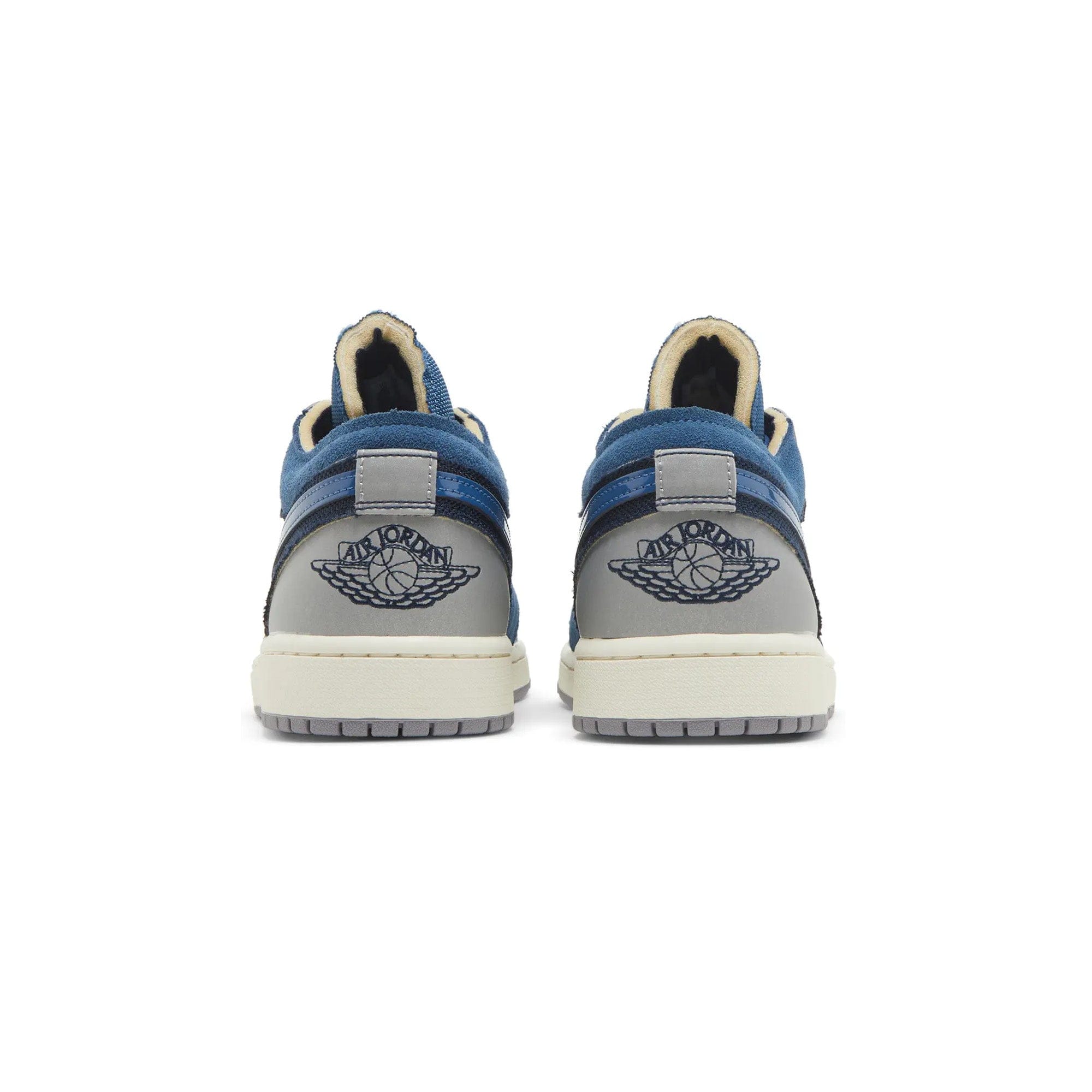 Air Jordan 1 Low SE Craft Obsidian French Blue Ashen Slate White (2023)