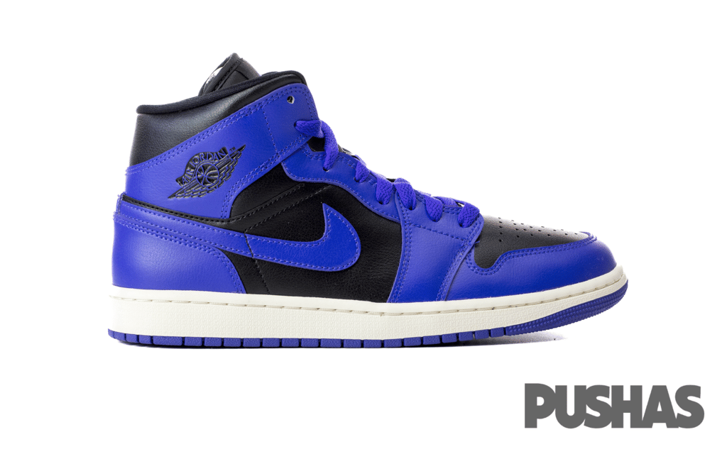 Air Jordan 1 Mid Purple Black Women's (2022)