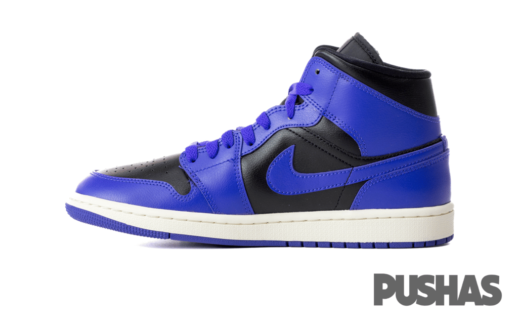 Air Jordan 1 Mid Purple Black Women's (2022)