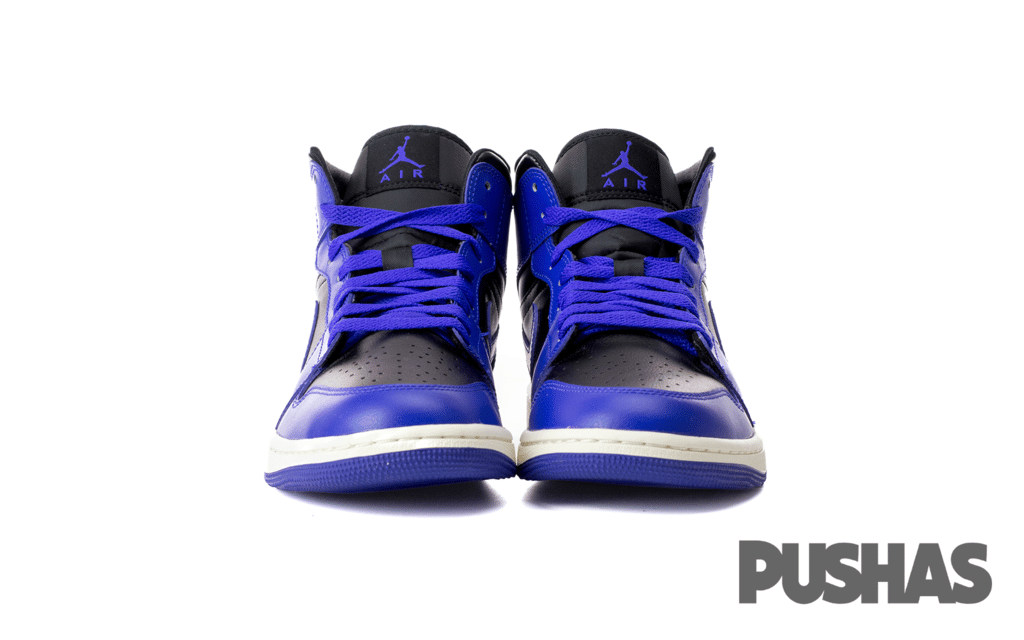 Air Jordan 1 Mid Purple Black Women's (2022)