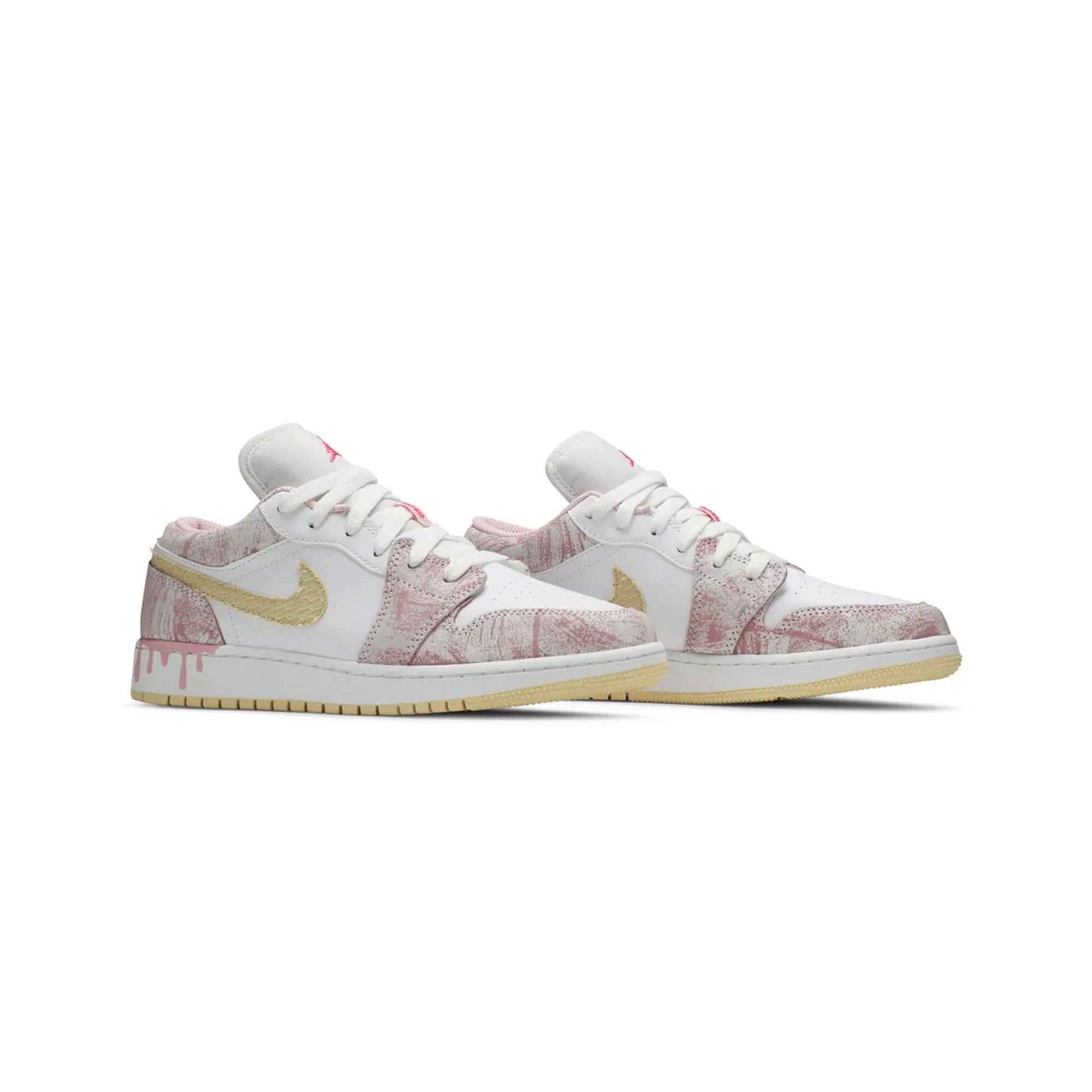 Air Jordan 1 Low Paint Drip GS