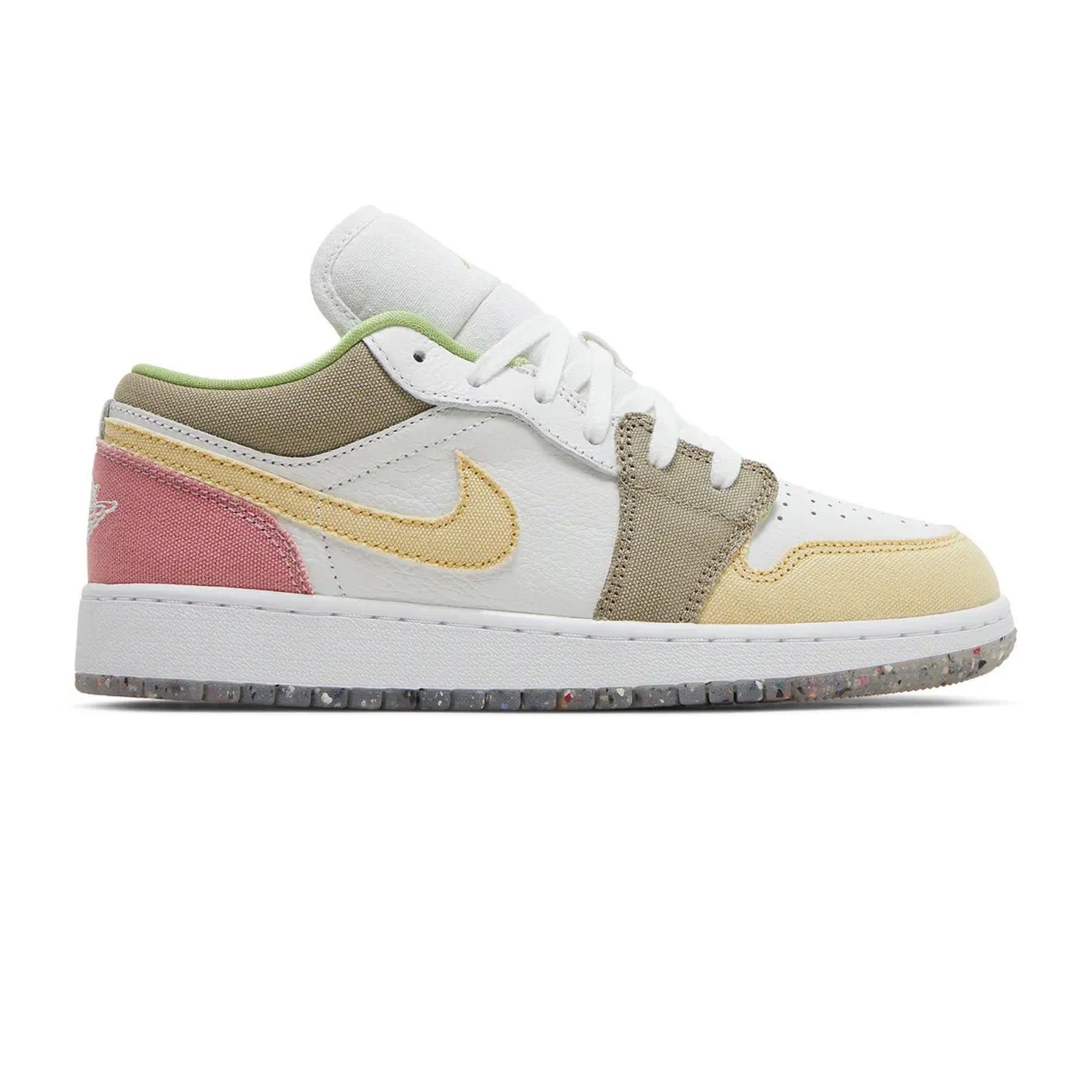 Air Jordan 1 Low Pastel Grind Vivid Green GS (2021)