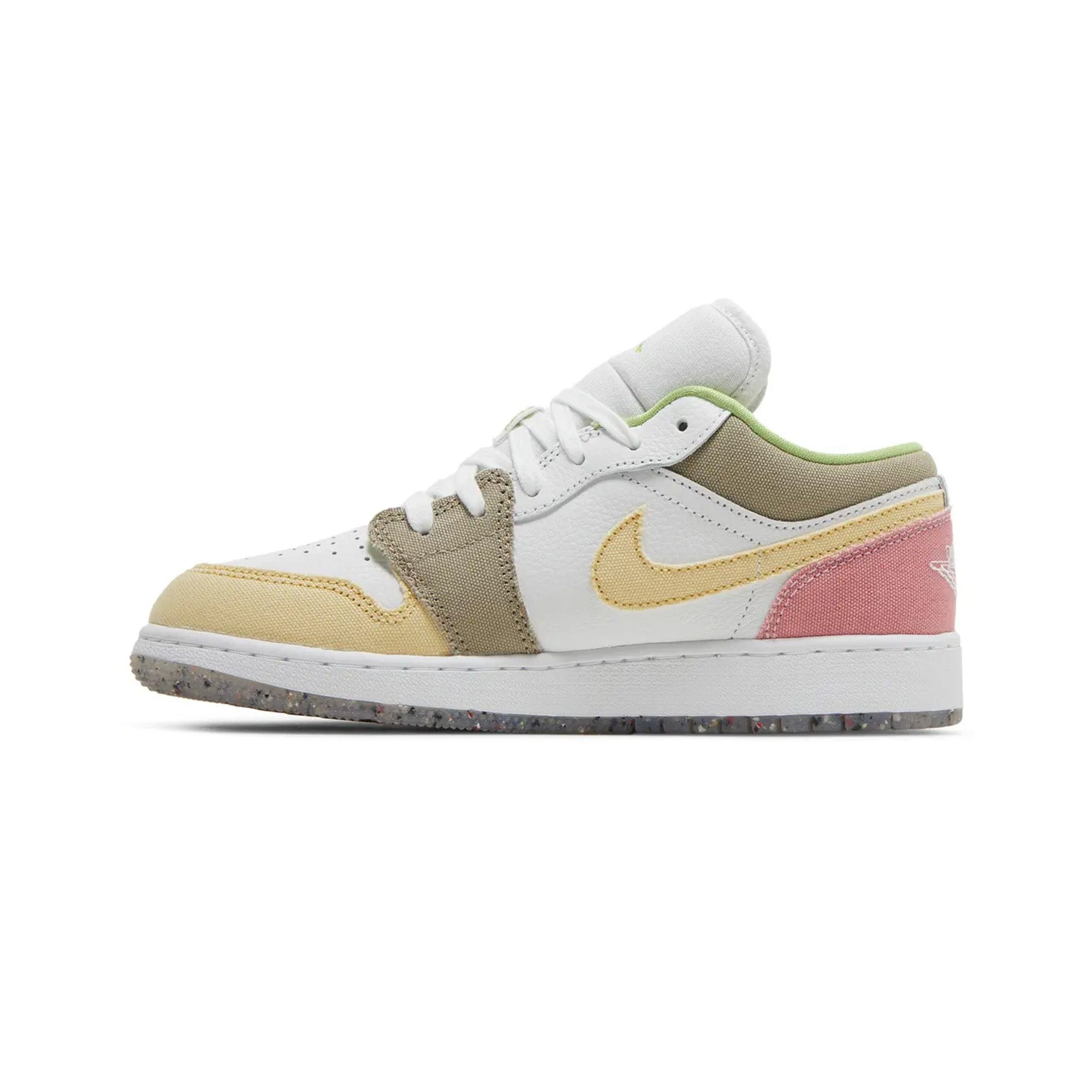 Air Jordan 1 Low Pastel Grind Vivid Green GS (2021)