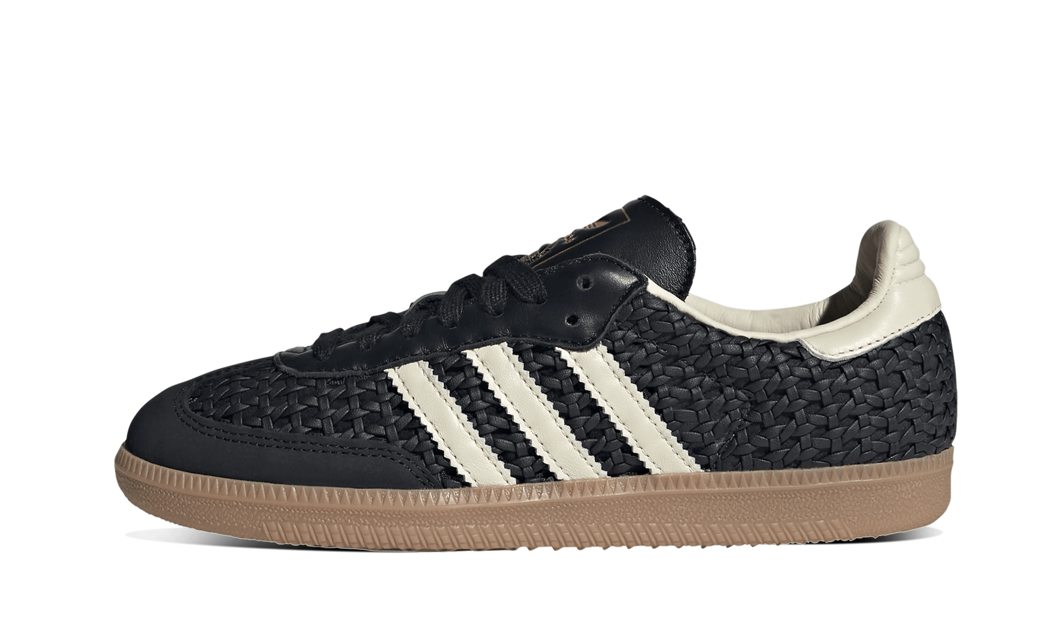 adidas Samba OG Basketweave Black Cream White