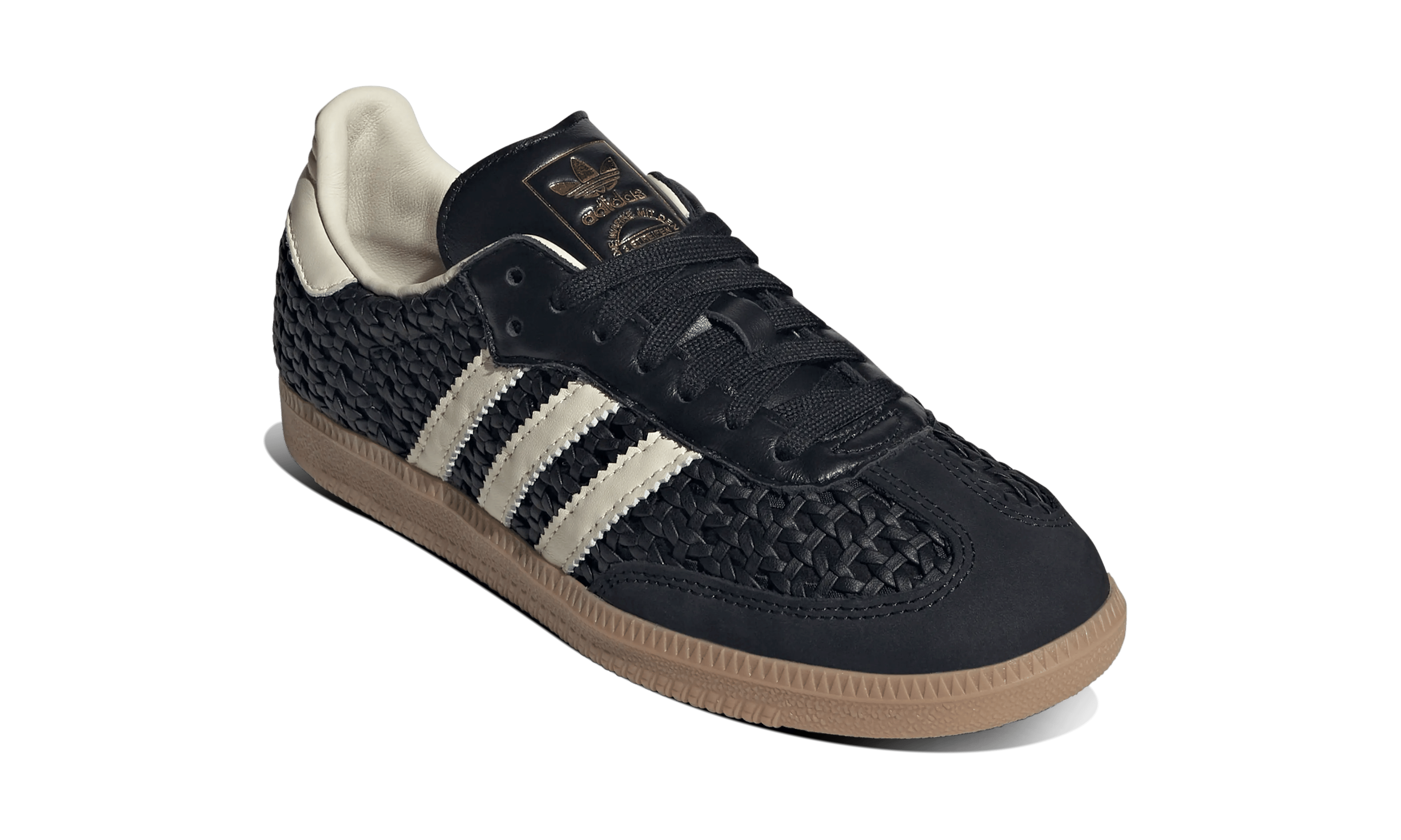adidas Samba OG Basketweave Black Cream White