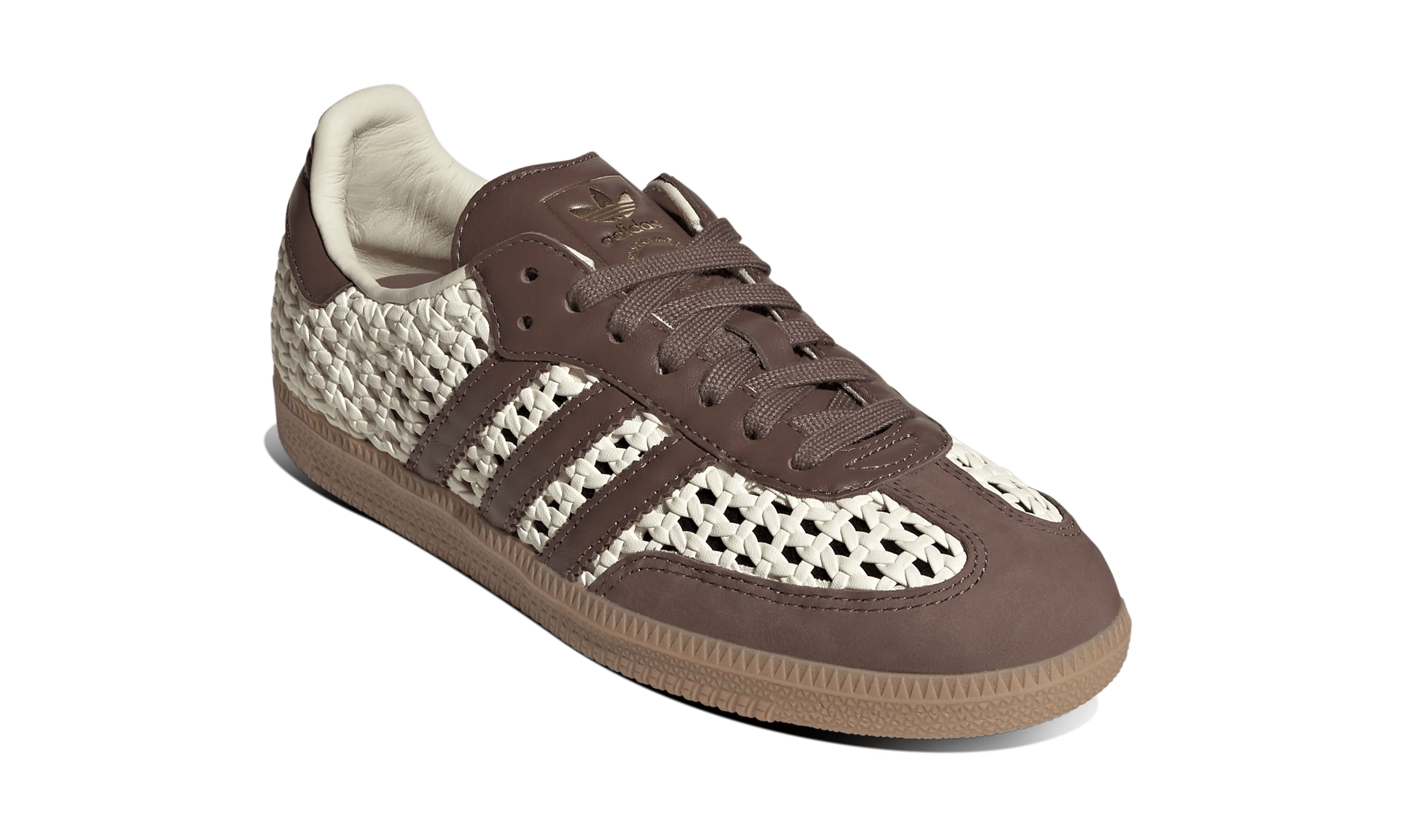 adidas Samba OG Basketweave Cream White Earth Strata