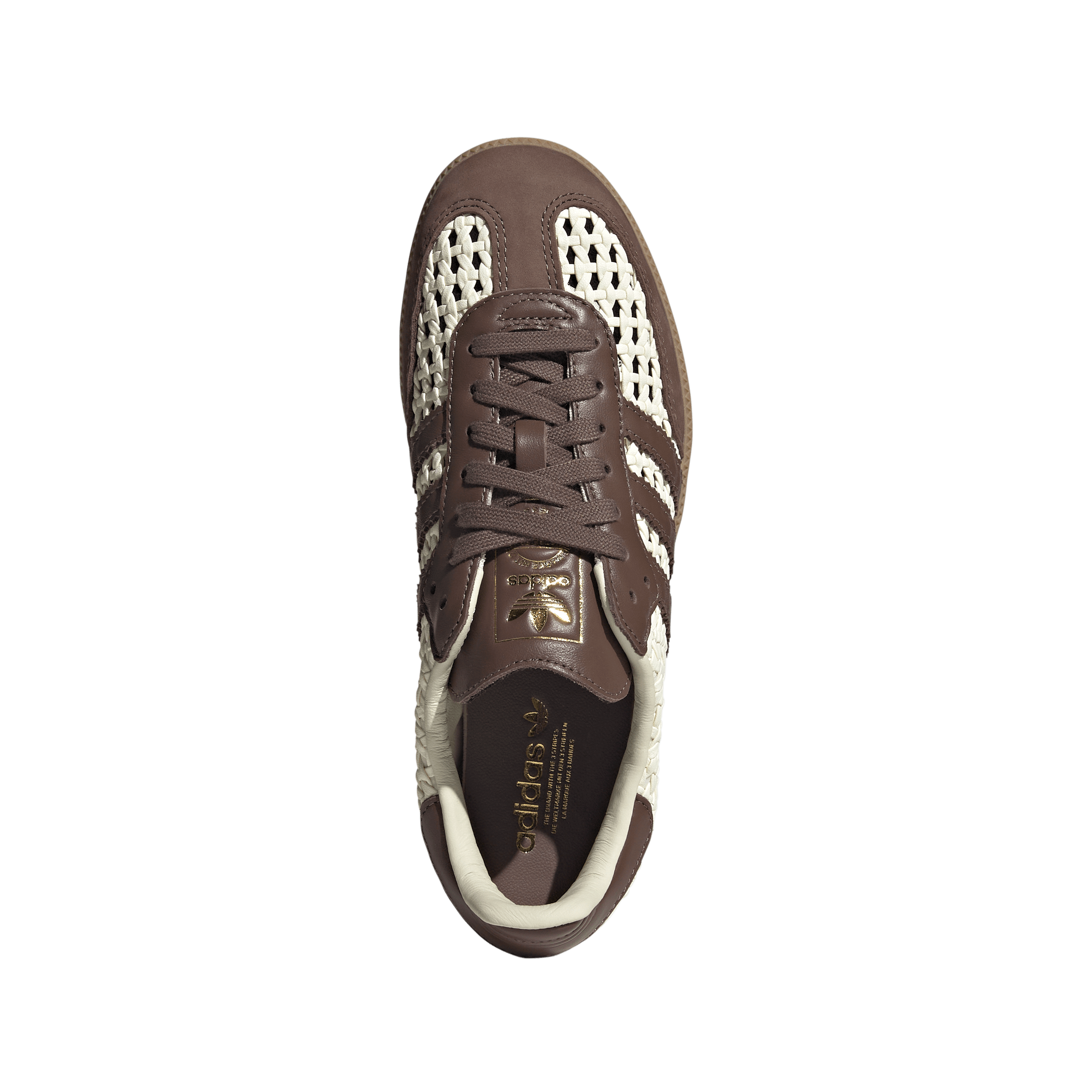 adidas Samba OG Basketweave Cream White Earth Strata