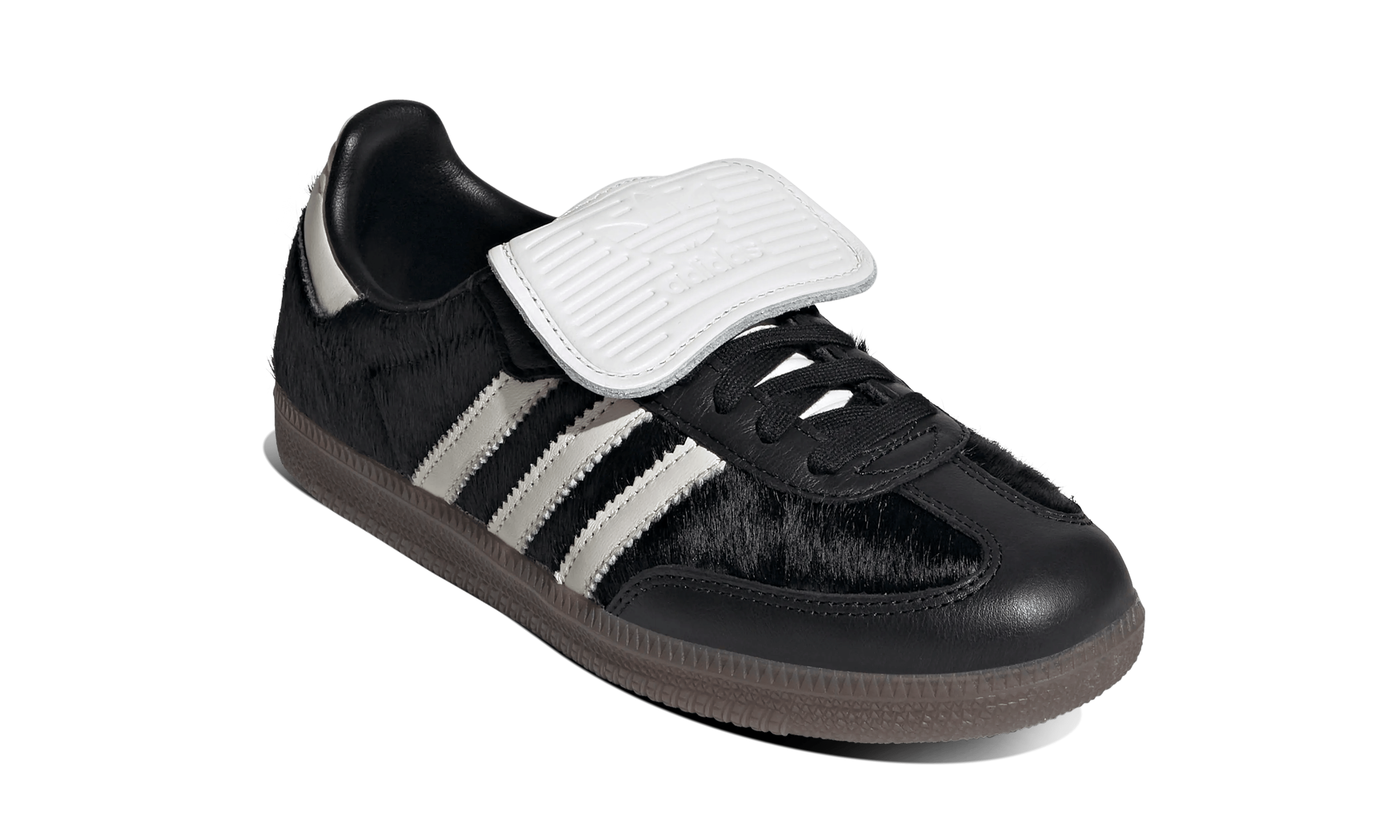 adidas Mujer Samba LT Black White Pony