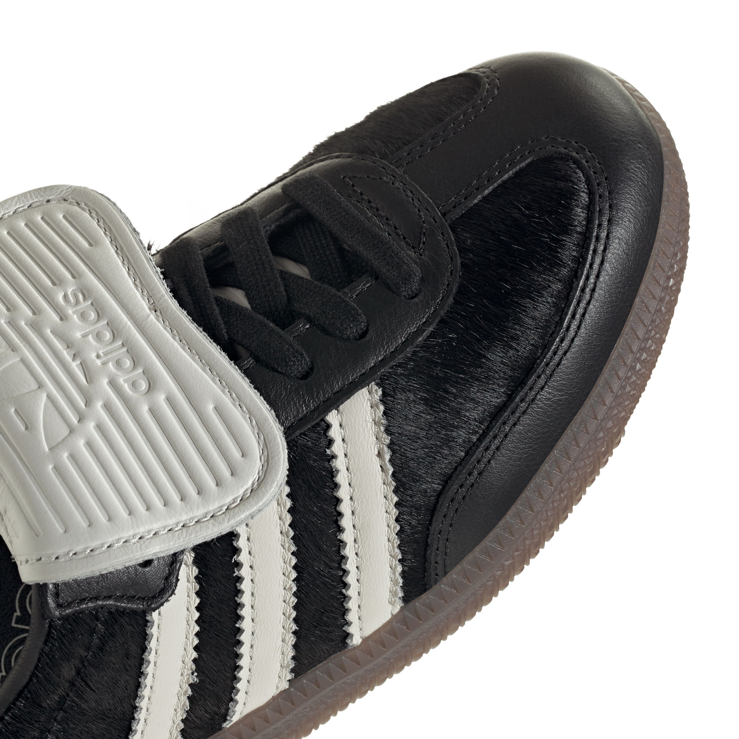 adidas Mujer Samba LT Black White Pony