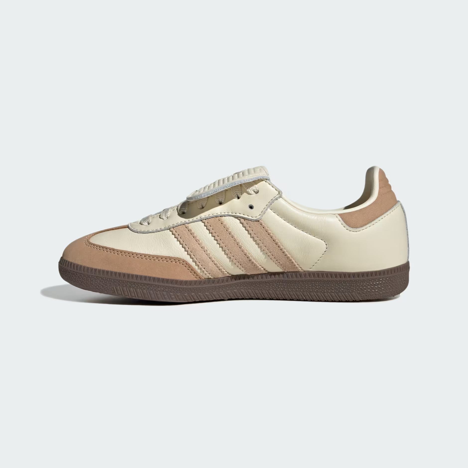adidas WMNS SAMBA LONG TONGUE - CREAM WHITE / WARM SANDSTONE