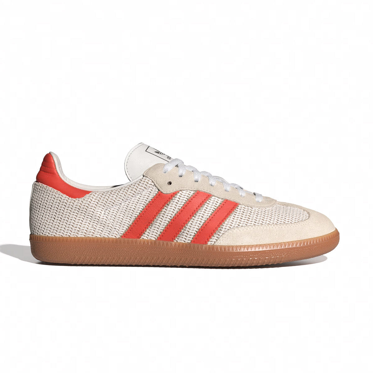adidas Samba OG Woven Crystal White Preloved Red