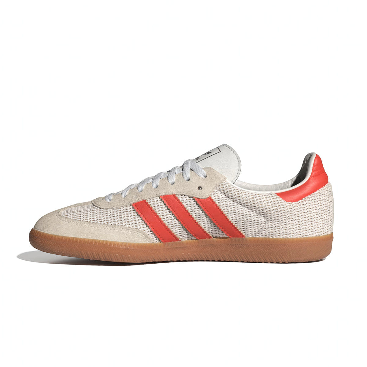 adidas Samba OG Woven Crystal White Preloved Red