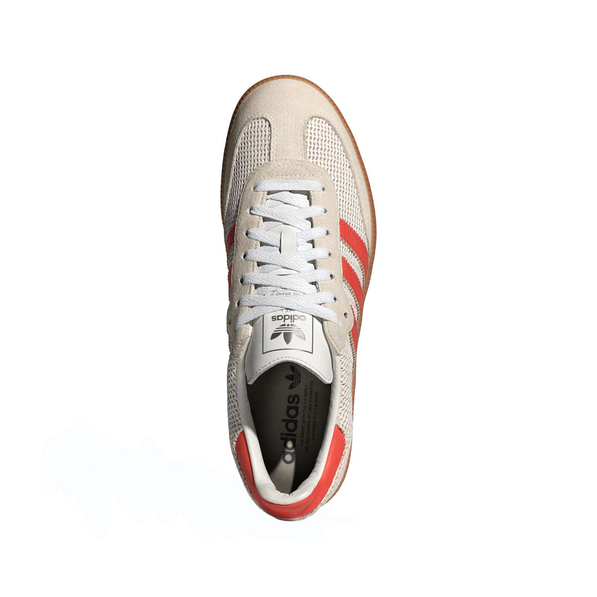 adidas Samba OG Woven Crystal White Preloved Red