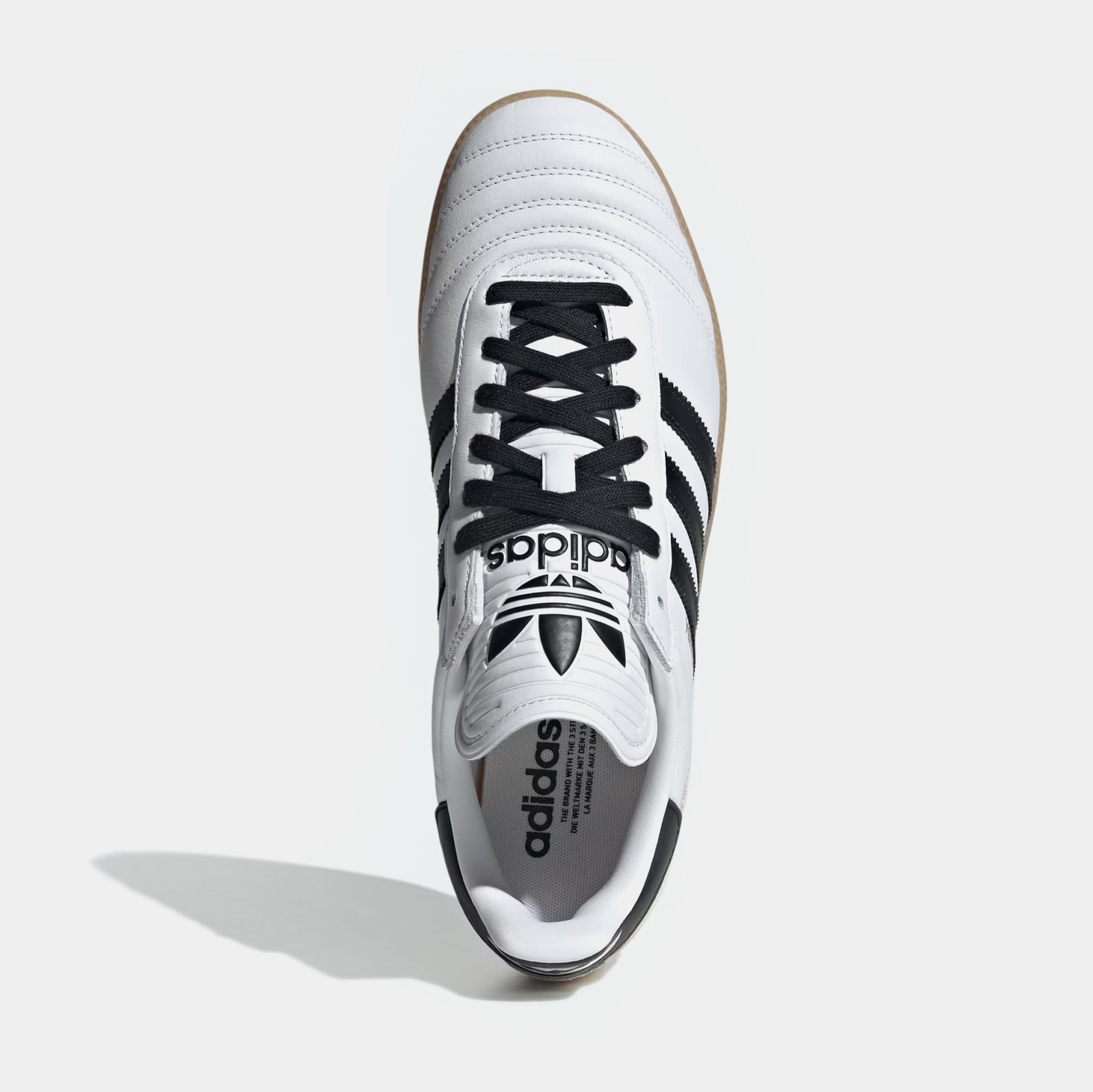adidas Samba JP Mens Lifestyle Shoes (Cloud White/Black/Gum)