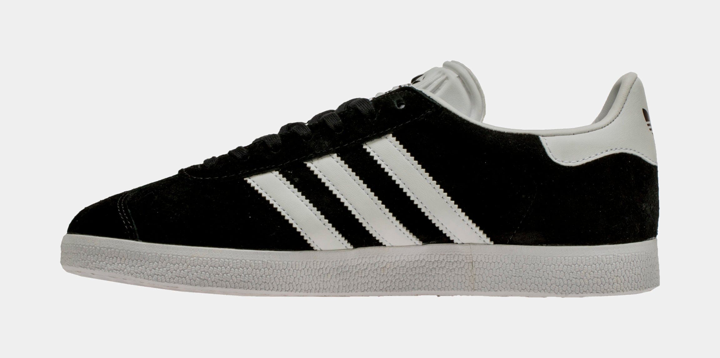 adidas Originals Gazelle Low Mens Lifestyle Shoes (Black/White)