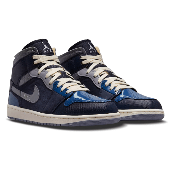 Air Jordan Jordan 1 Low SE Craft Obsidian French Blue Ashen Slate White
