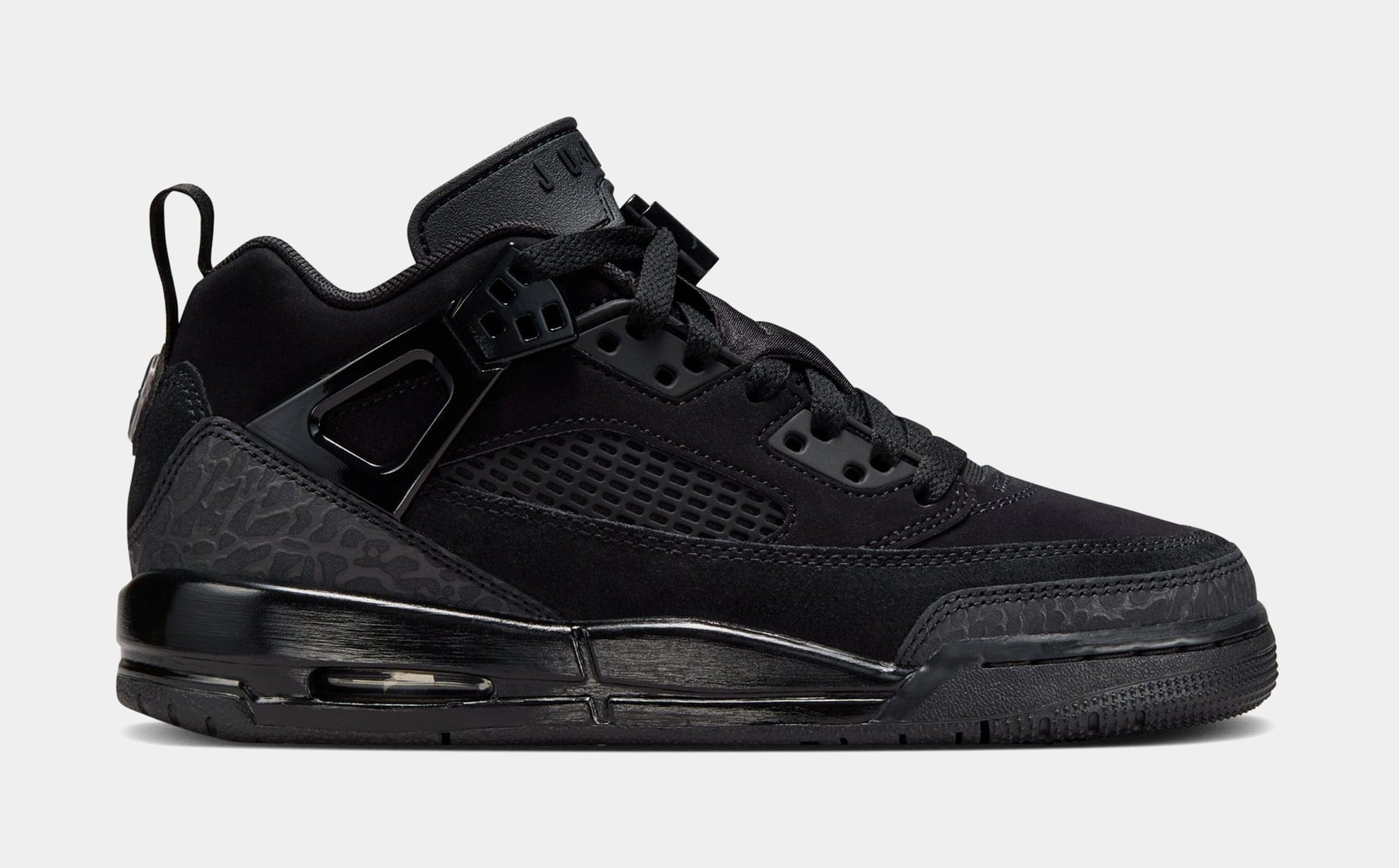 Air Jordan Spizike Low Grade School Basketball Shoes (Black/Anthracite)