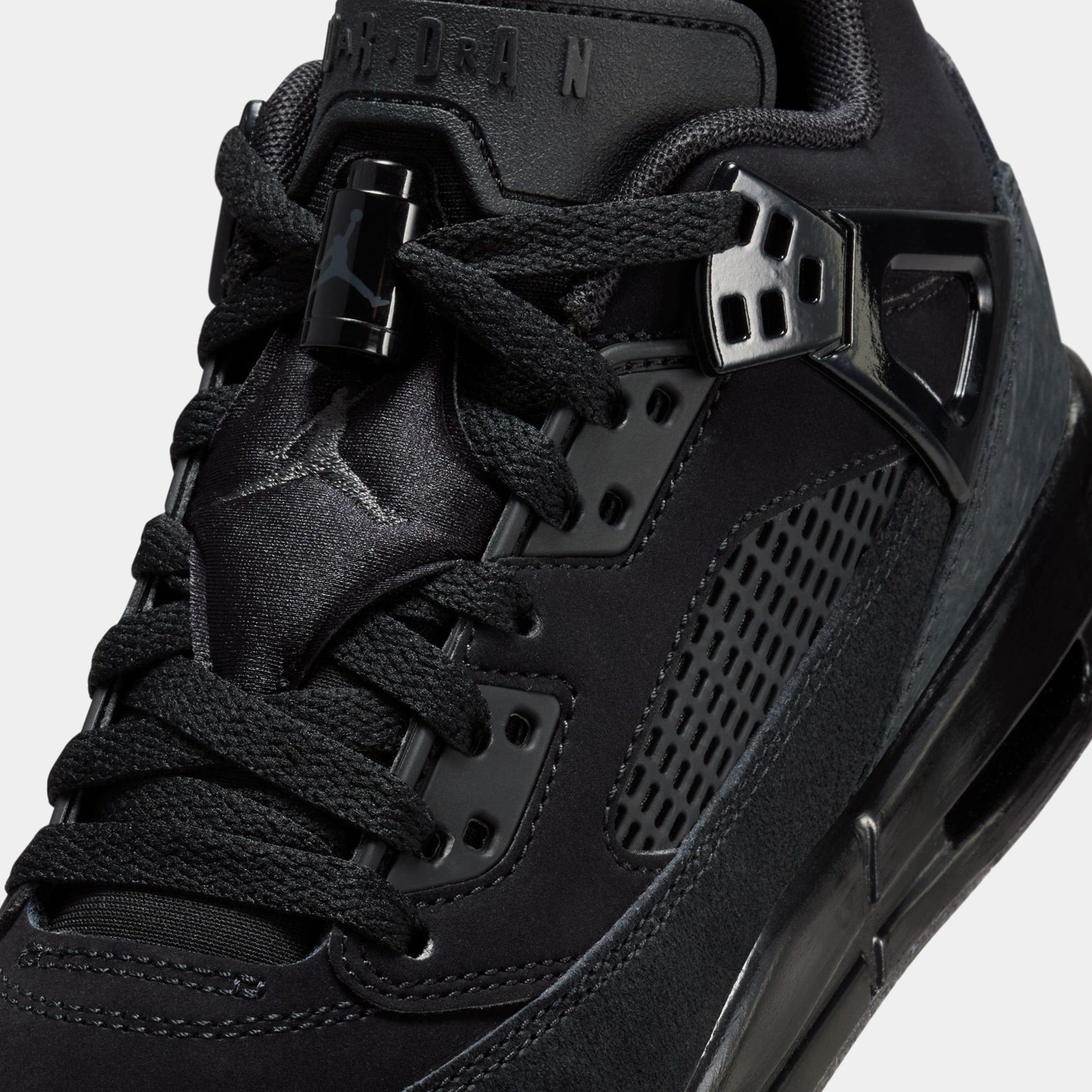 Air Jordan Spizike Low Grade School Basketball Shoes (Black/Anthracite)