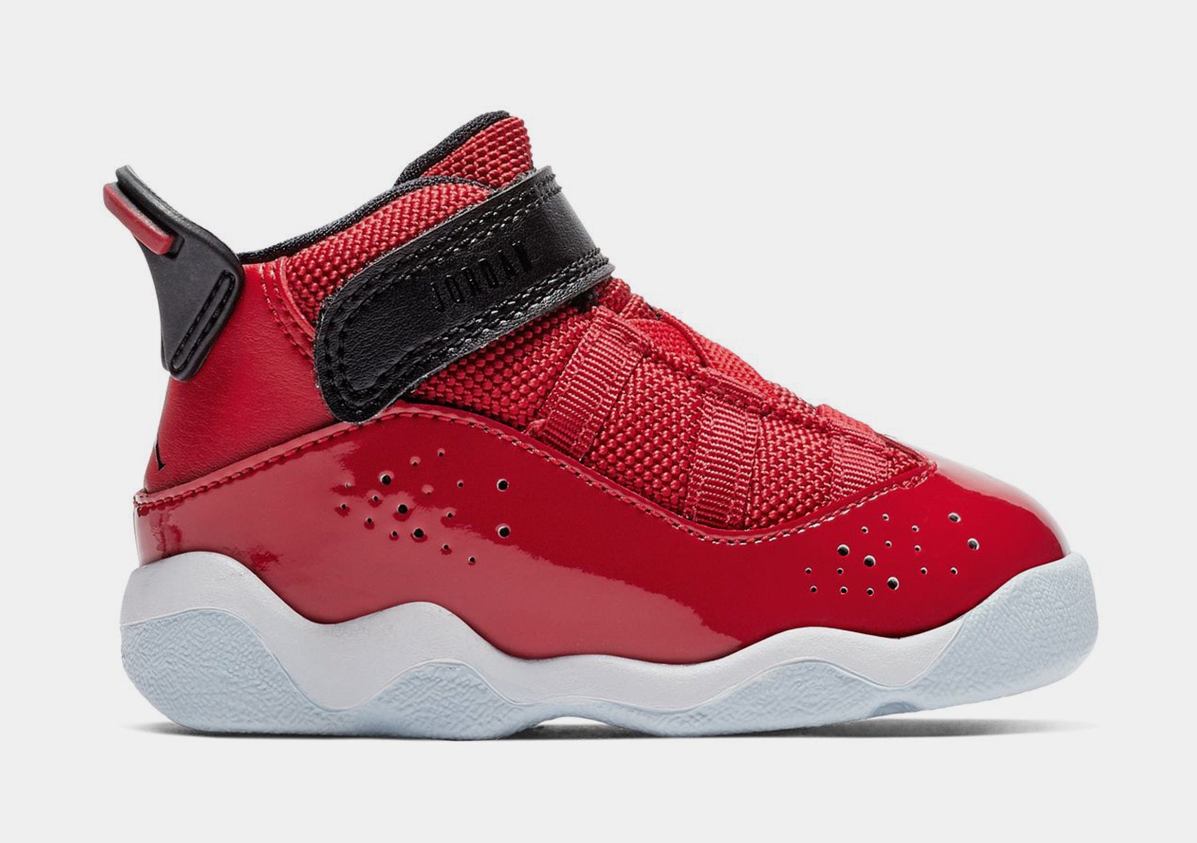 Air Jordan 6 Rings Infant Toddler Basketball Shoes (Gym Red/Black/White)