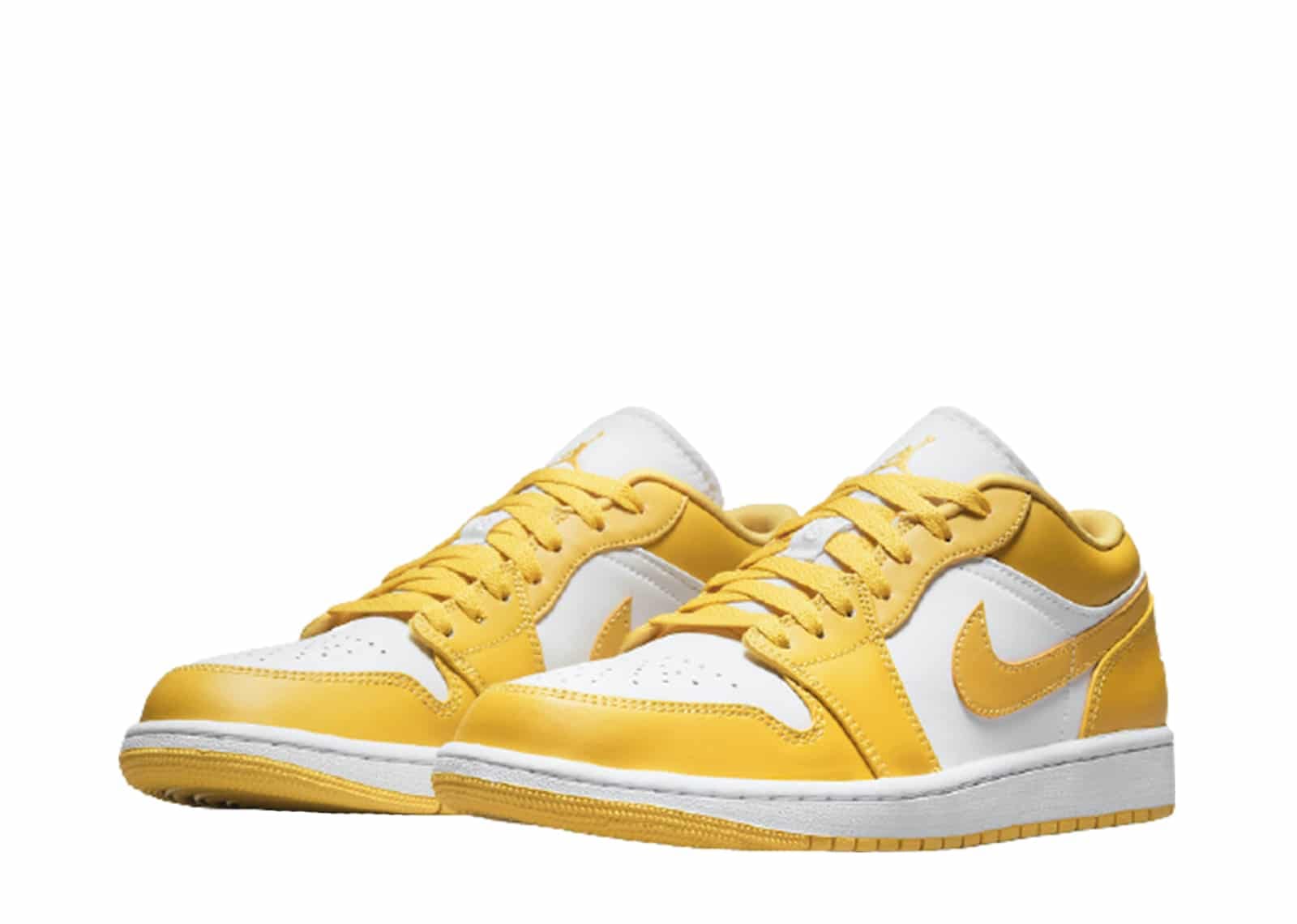 Air Jordan 1 Low White Yellow Pollen