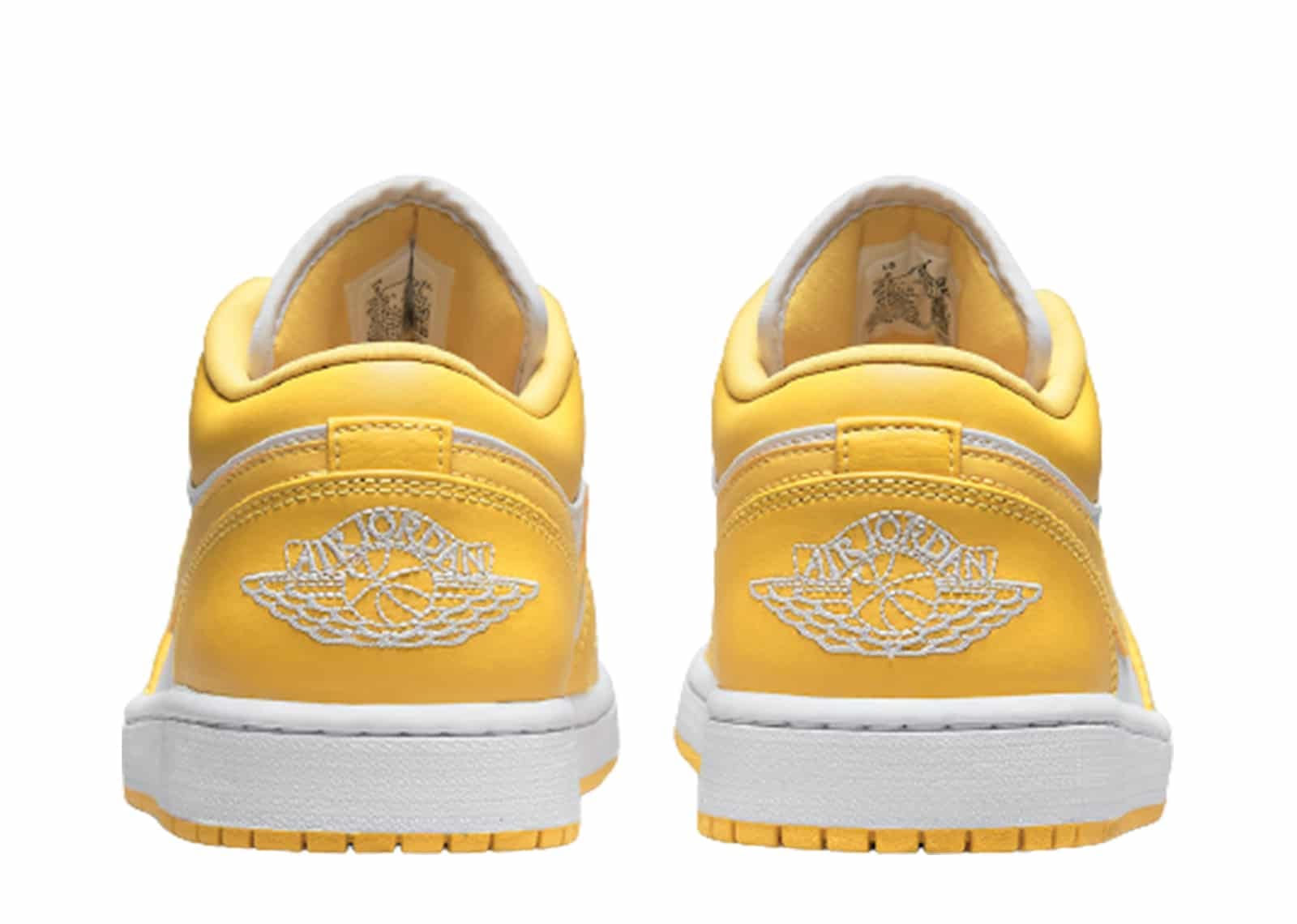 Air Jordan 1 Low White Yellow Pollen
