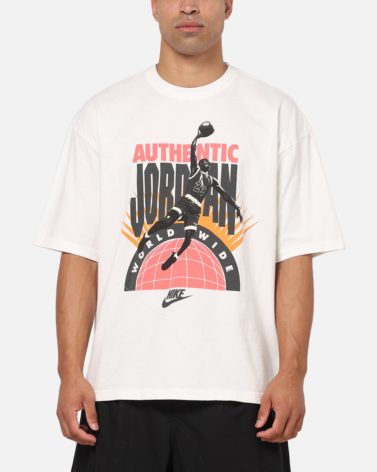 Air Jordan Jordan Jumpman Reissue Oversized T - Shirt Sail/Infrared