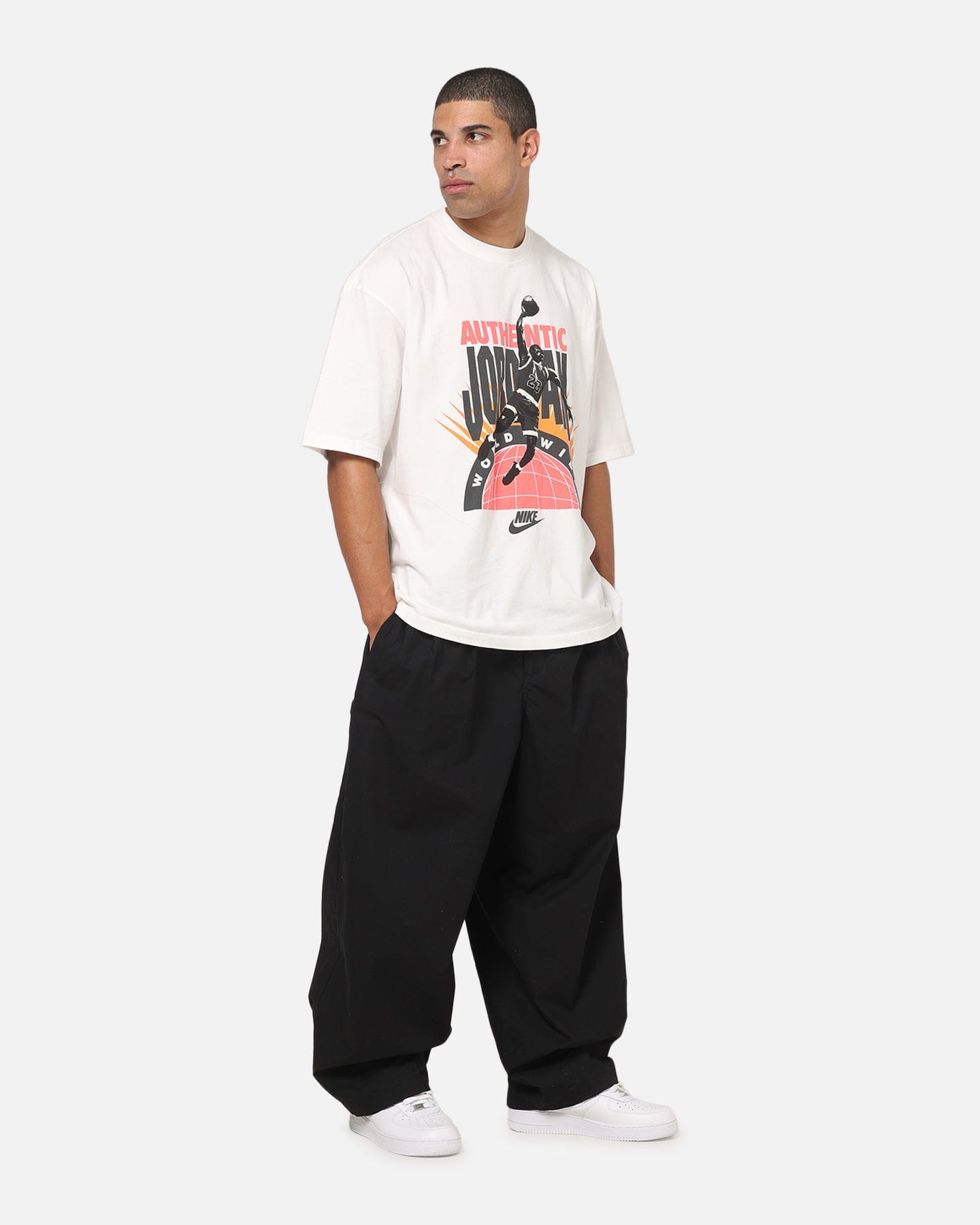 Air Jordan Jordan Jumpman Reissue Oversized T - Shirt Sail/Infrared