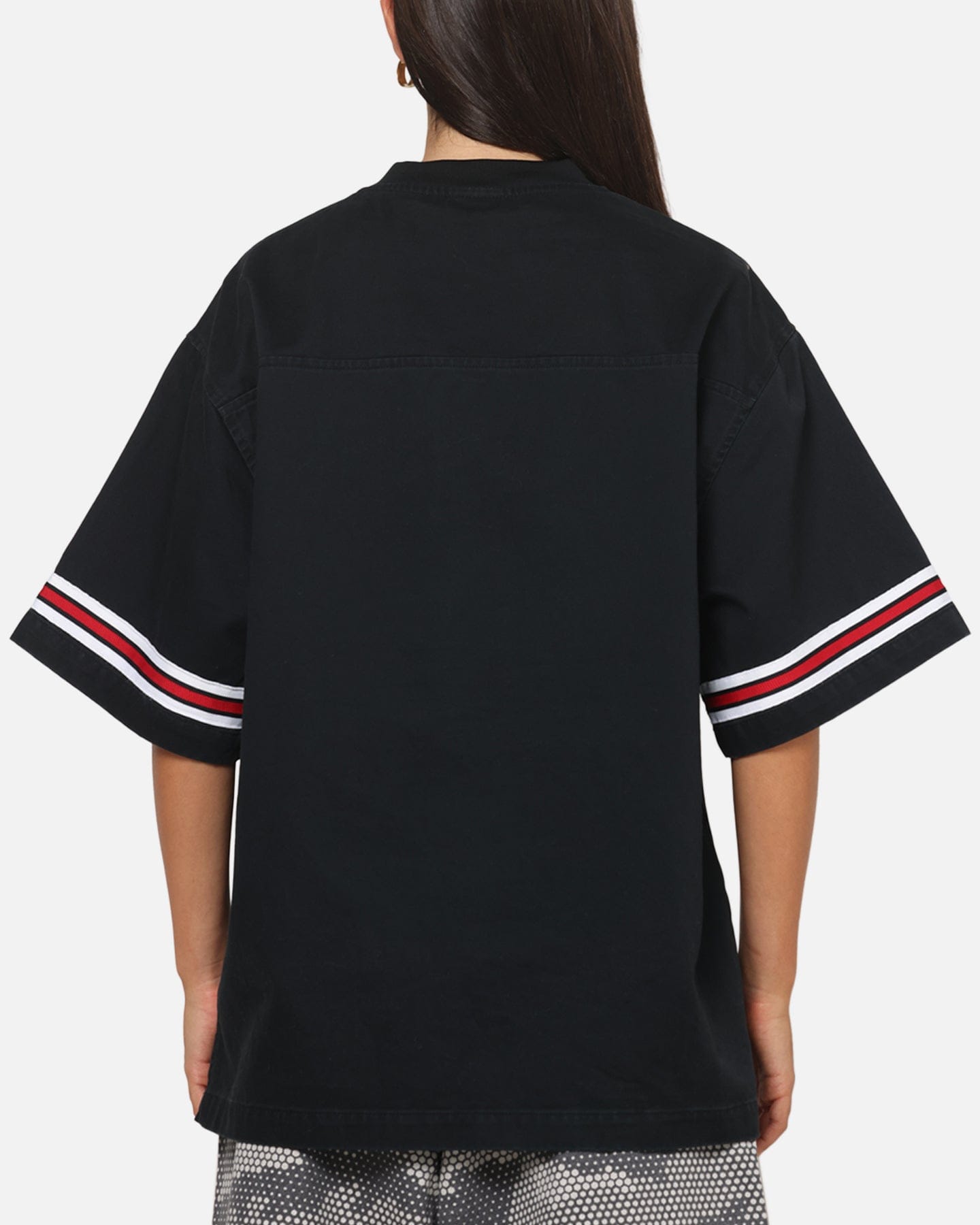Air Jordan Jordan Women's Flight Woven Jersey Top Black
