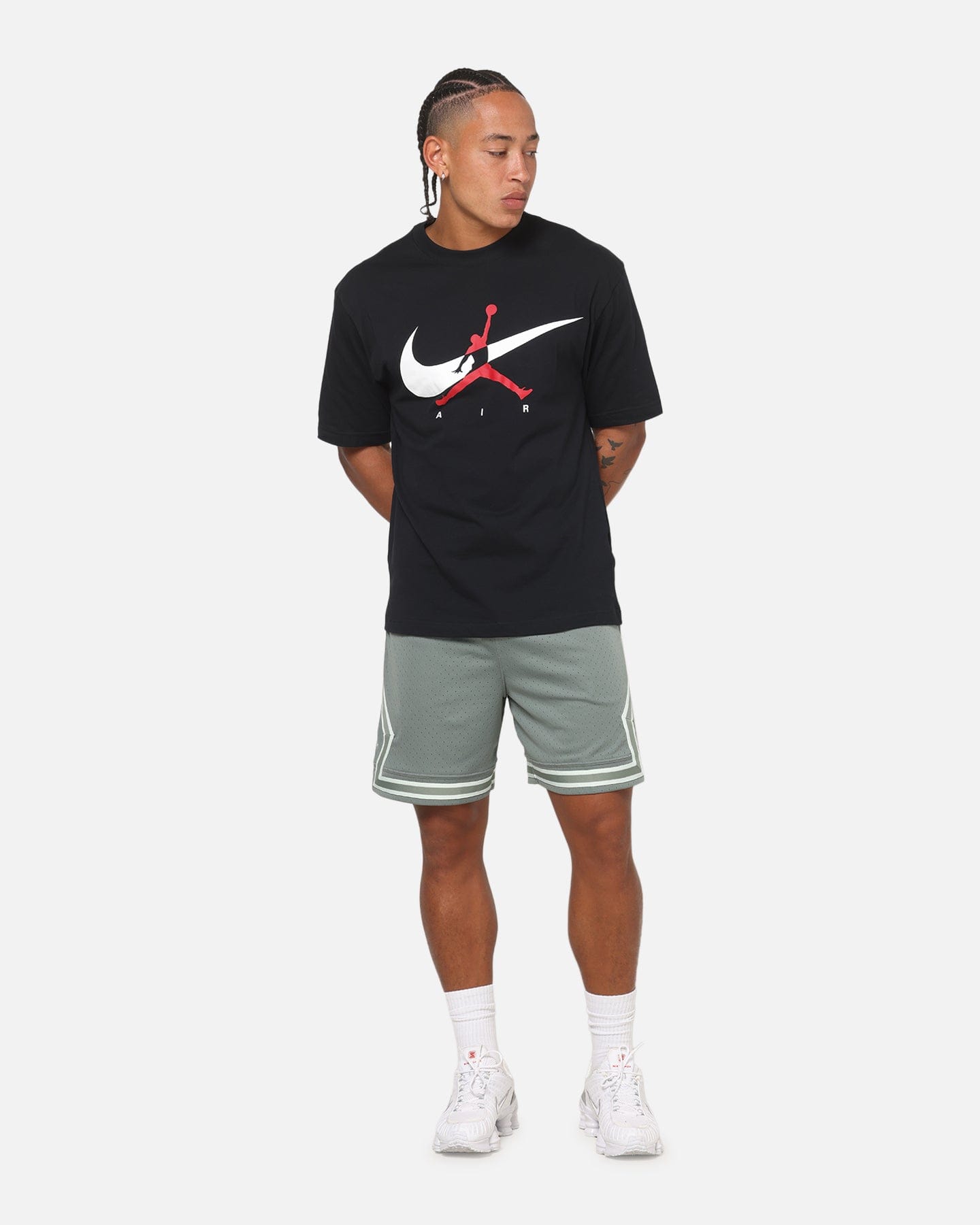 Air Jordan Jordan Brooklyn Jumpman Graphic T - Shirt Black/White