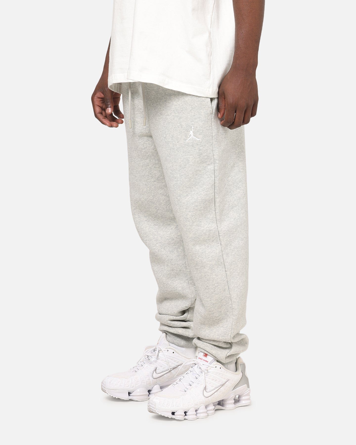 Air Jordan Jordan Brooklyn Fleece Pants Grey Heather/White