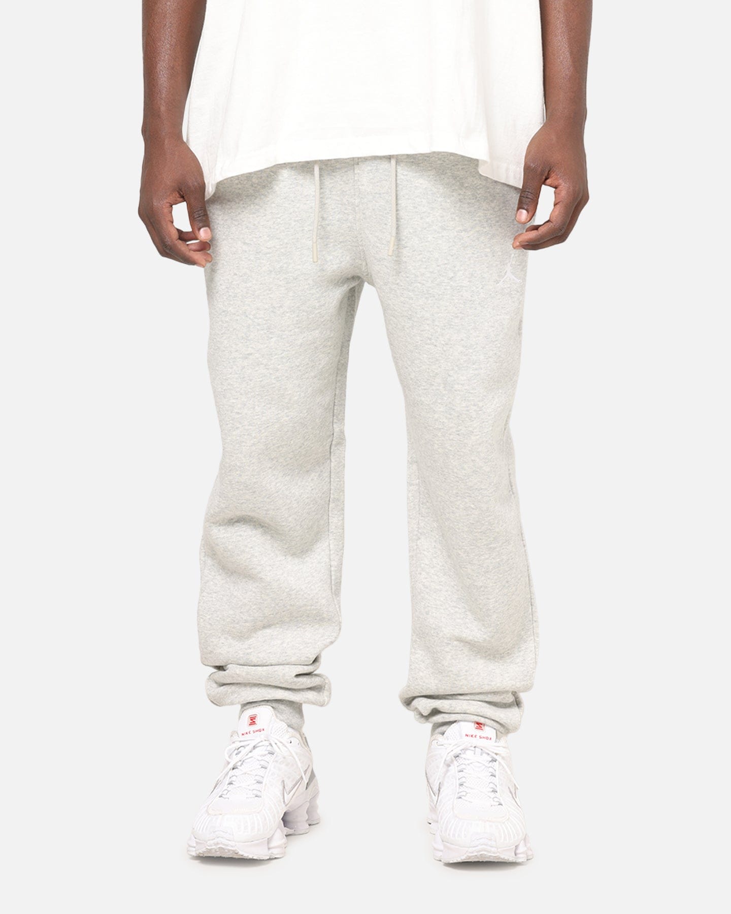 Air Jordan Jordan Brooklyn Fleece Pants Grey Heather/White