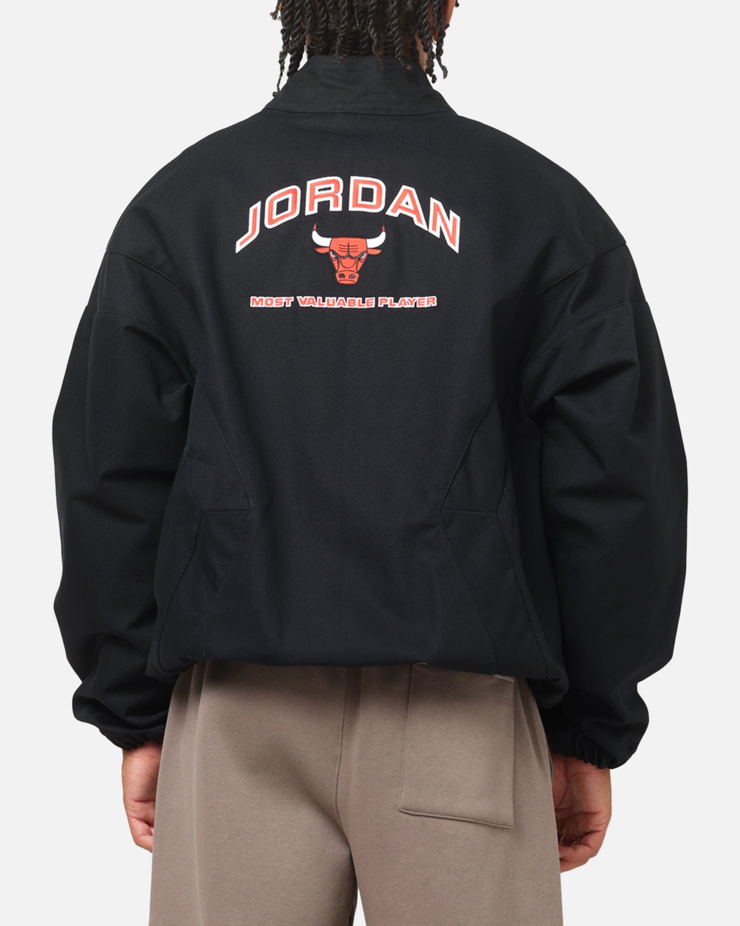 Air Jordan Jordan Jumpman Flight Graphic Workwear Jacket Black/White