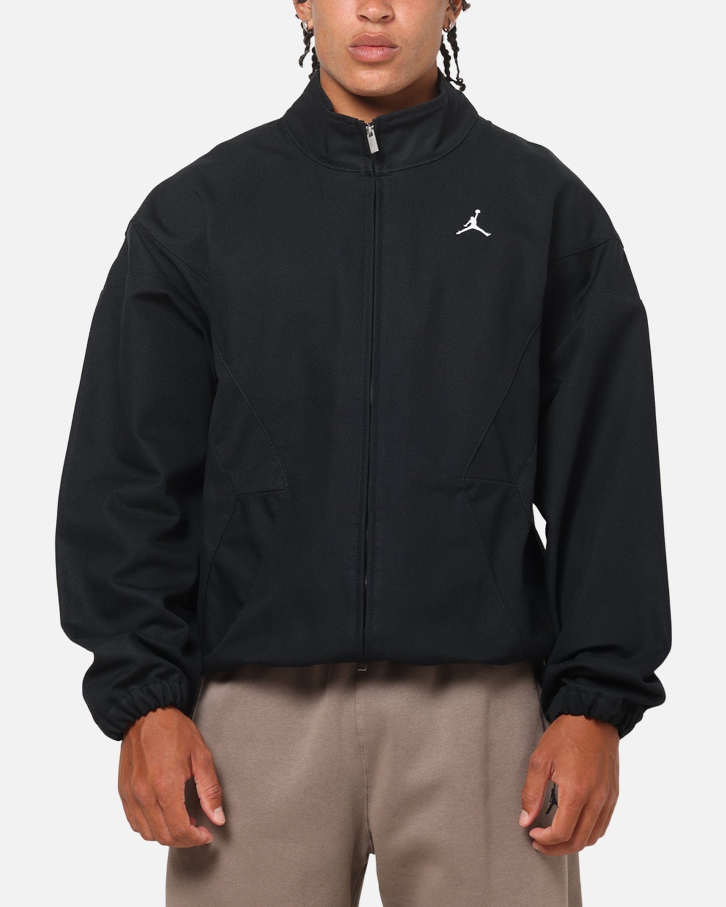 Air Jordan Jordan Jumpman Flight Graphic Workwear Jacket Black/White