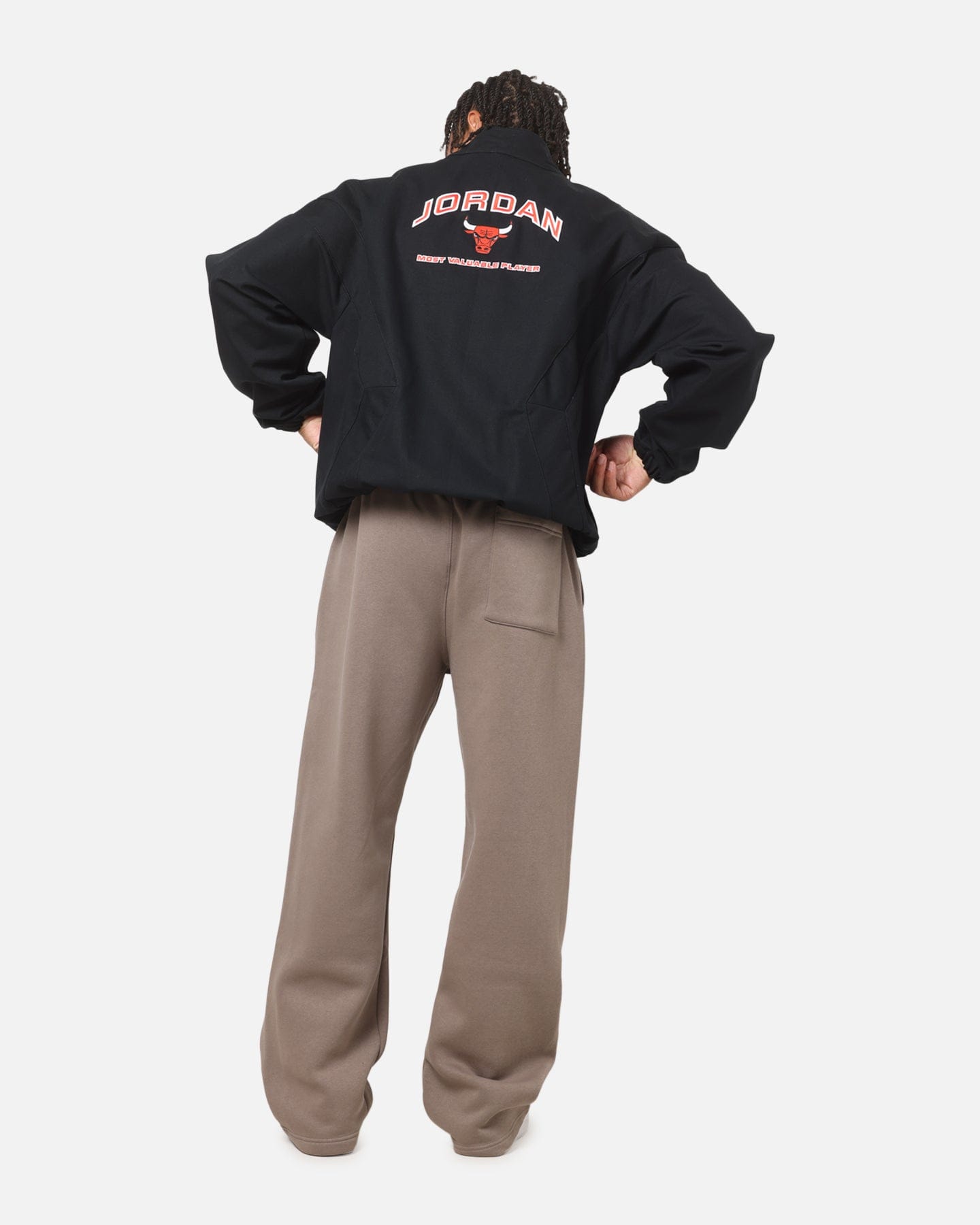Air Jordan Jordan Jumpman Flight Graphic Workwear Jacket Black/White