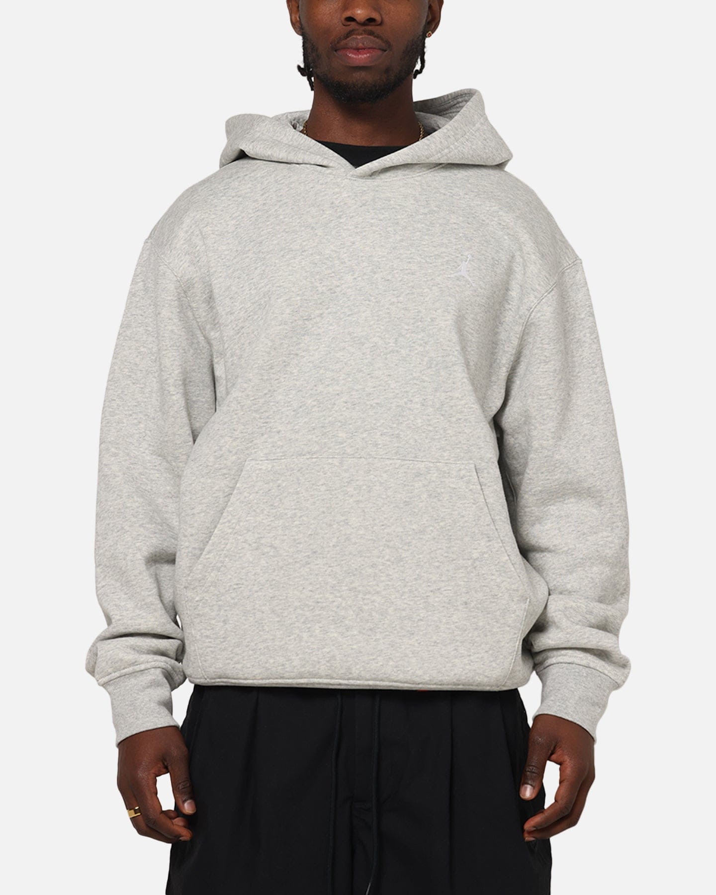 Air Jordan Jordan Brooklyn Fleece Pullover Hoodie Grey Heather/White