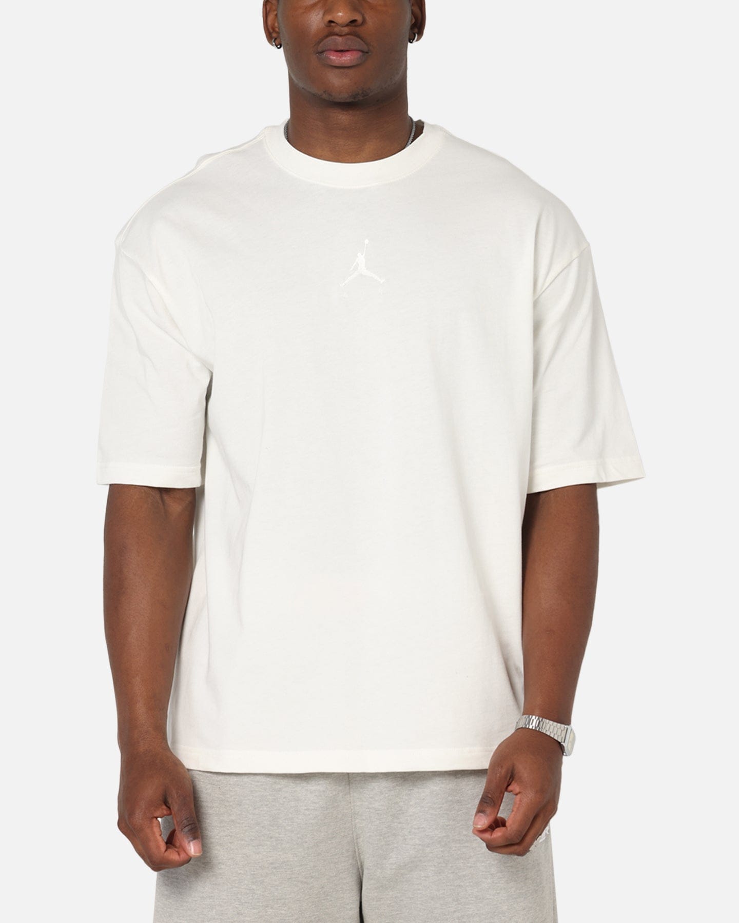 Air Jordan Jordan Flight Essentials Oversized Crewneck T - Shirt Sail/Sail