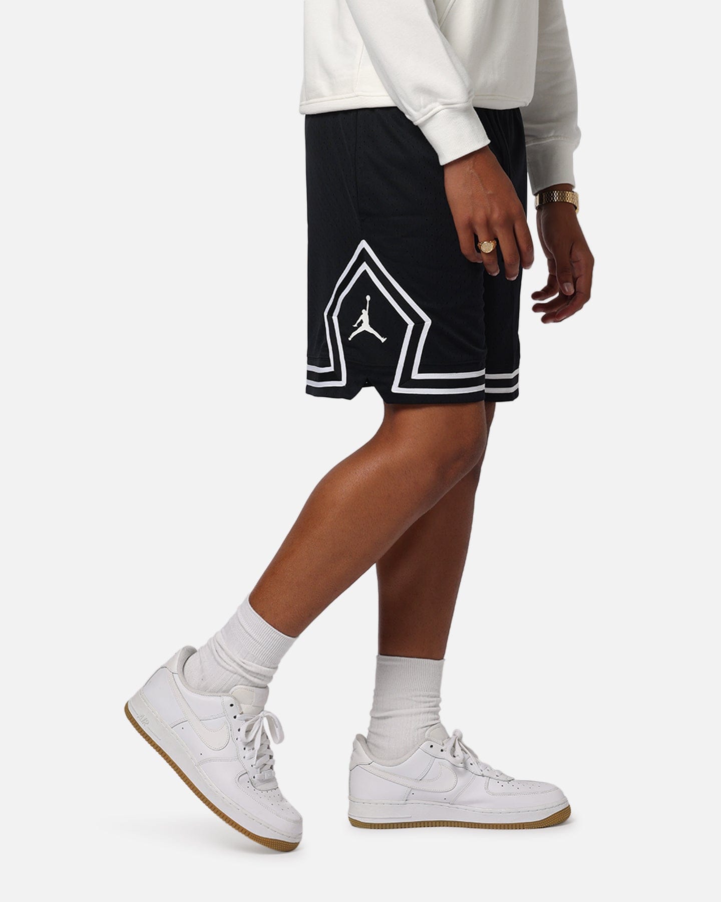 Air Jordan Jordan Dri - FIT Sport Diamond Shorts Black/White/White