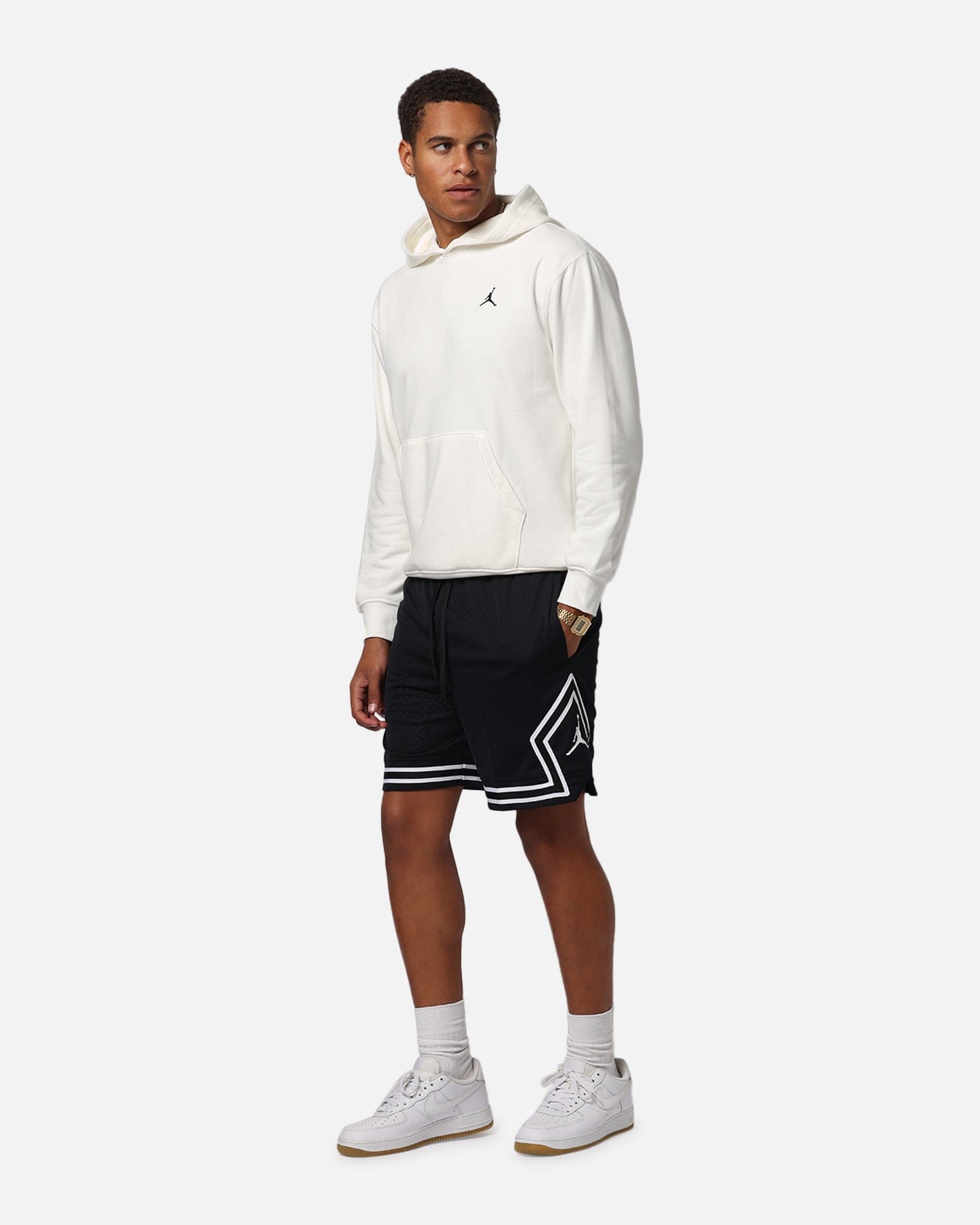 Air Jordan Jordan Dri - FIT Sport Diamond Shorts Black/White/White