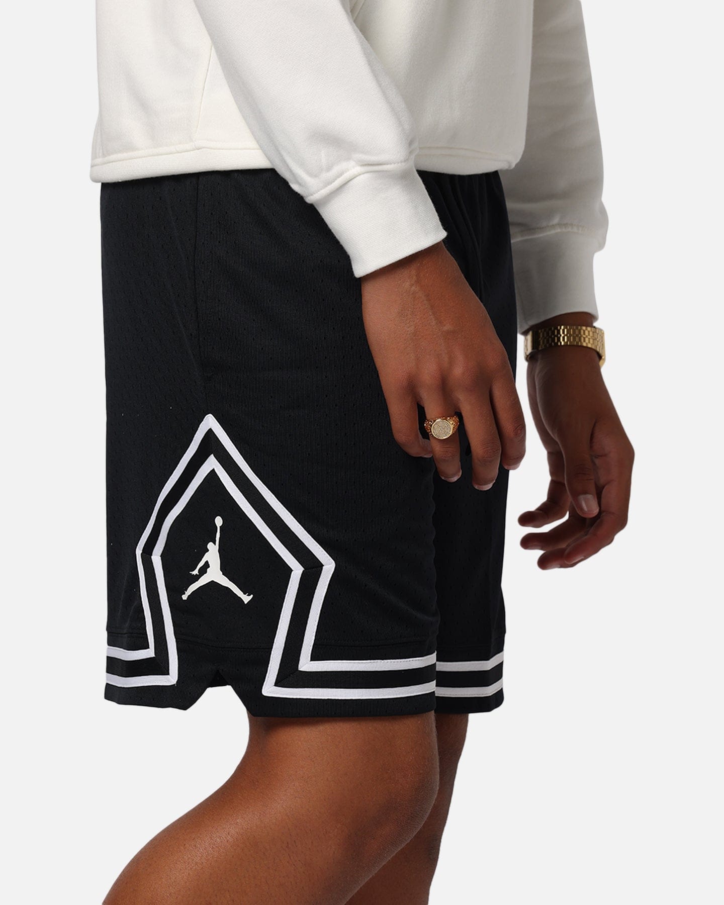 Air Jordan Jordan Dri - FIT Sport Diamond Shorts Black/White/White