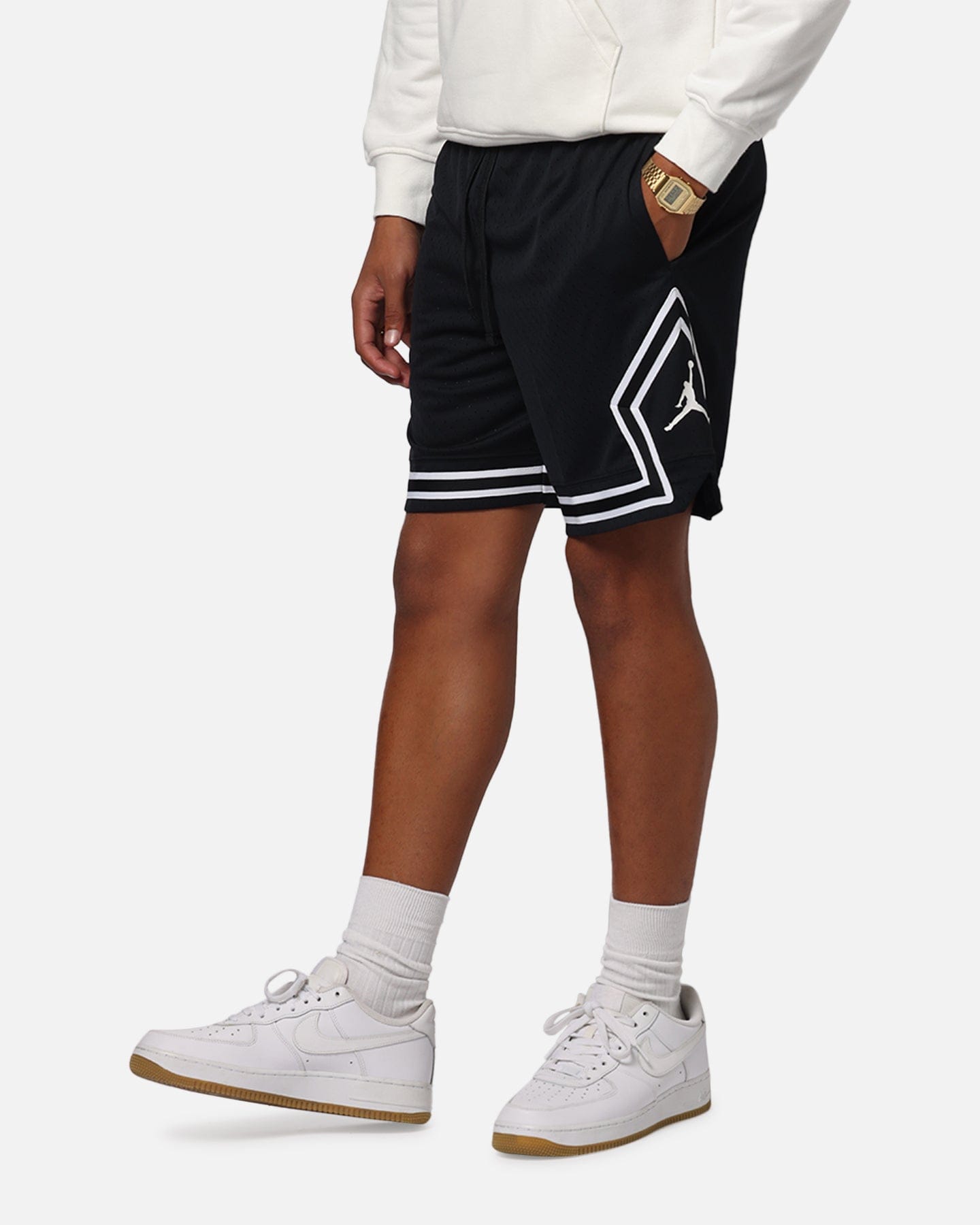 Air Jordan Jordan Dri - FIT Sport Diamond Shorts Black/White/White