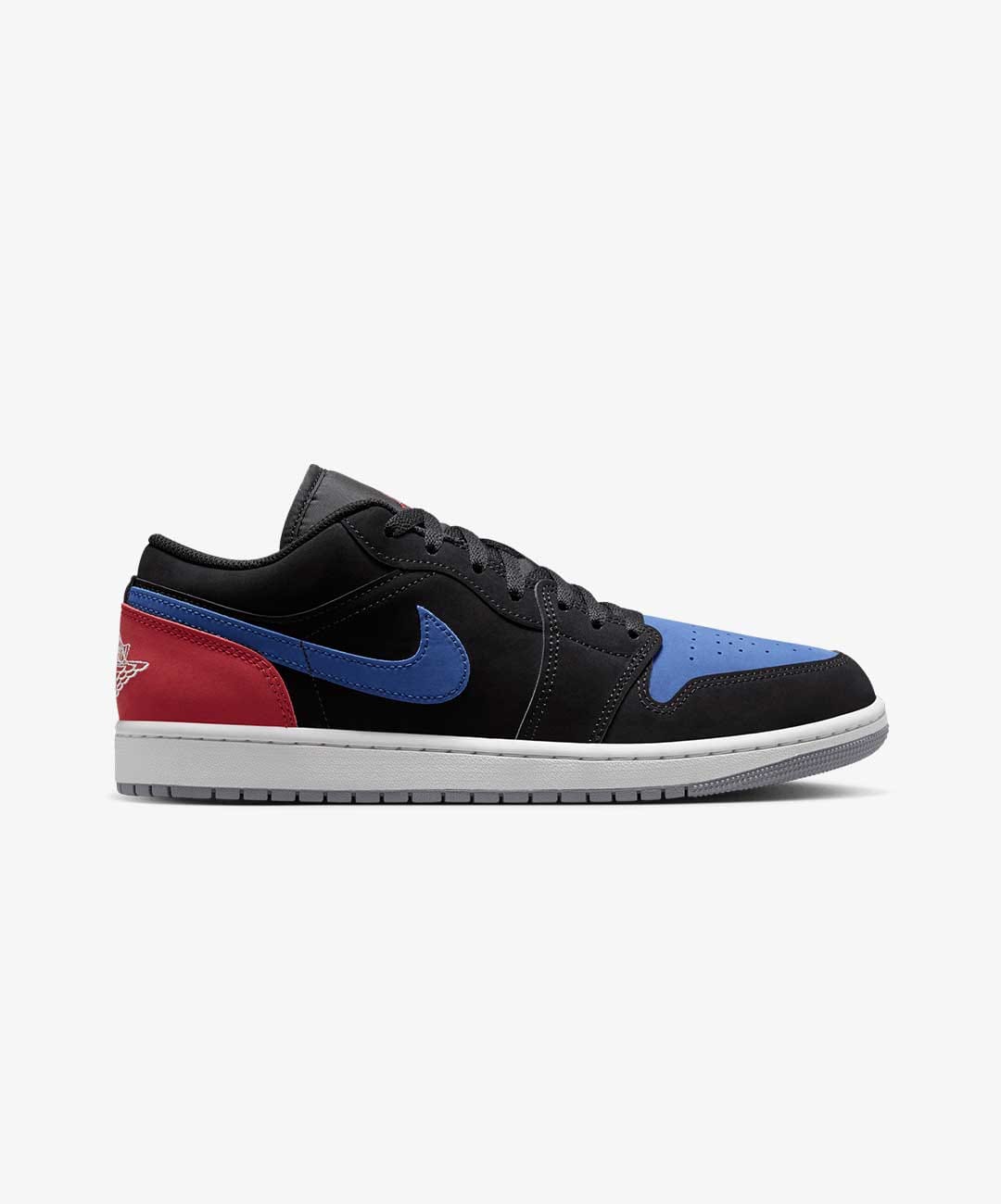 Air Jordan JORDAN | AIR JORDAN 1 LOW { BLACK/SUMMIT WHITE - TRUE BLUE - VARSITY RED