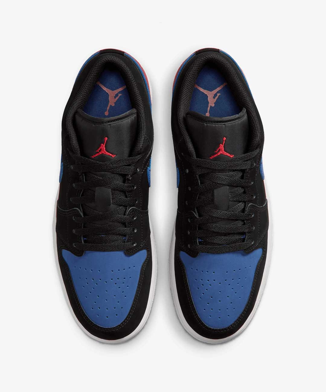 Air Jordan JORDAN | AIR JORDAN 1 LOW { BLACK/SUMMIT WHITE - TRUE BLUE - VARSITY RED