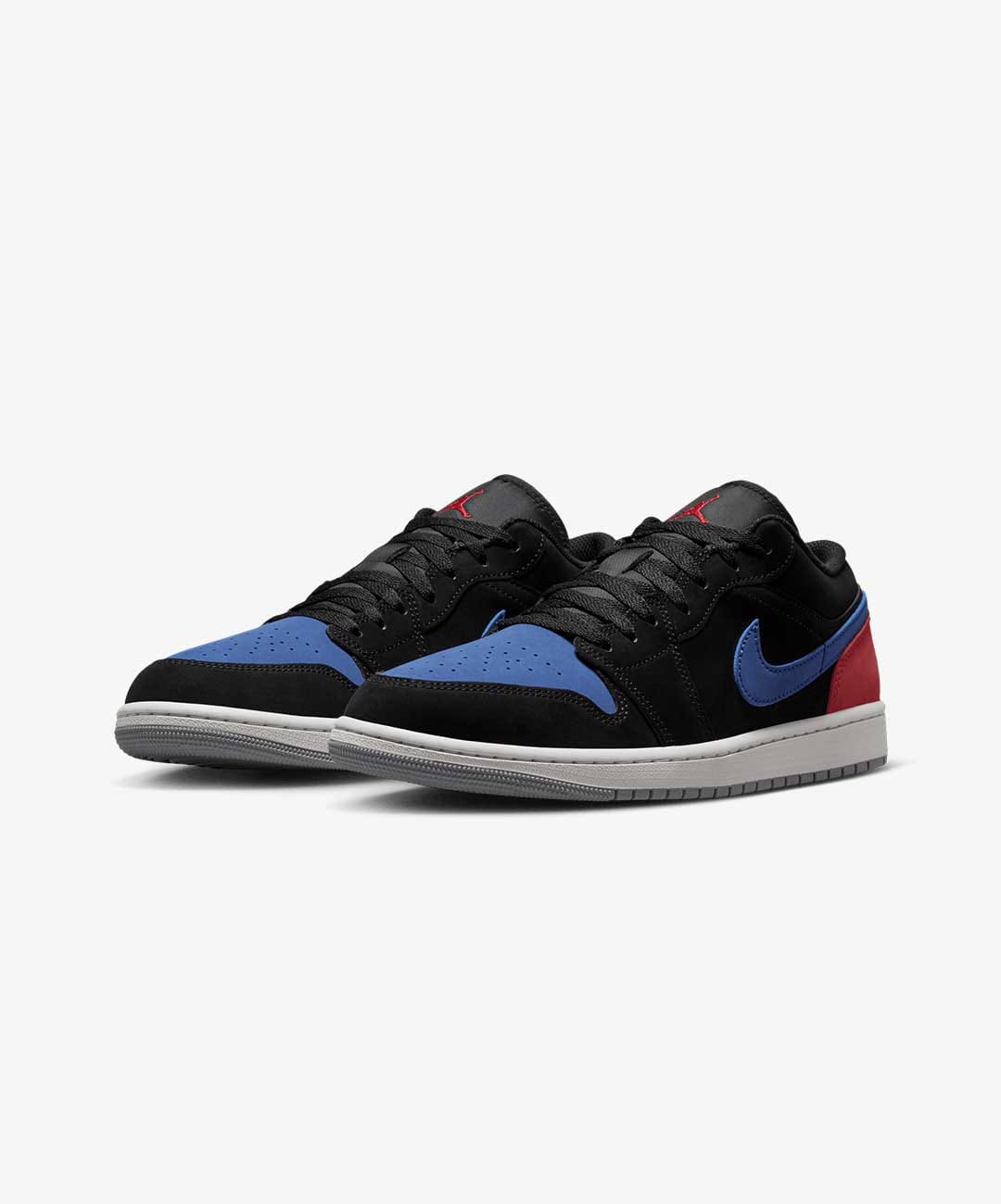 Air Jordan JORDAN | AIR JORDAN 1 LOW { BLACK/SUMMIT WHITE - TRUE BLUE - VARSITY RED