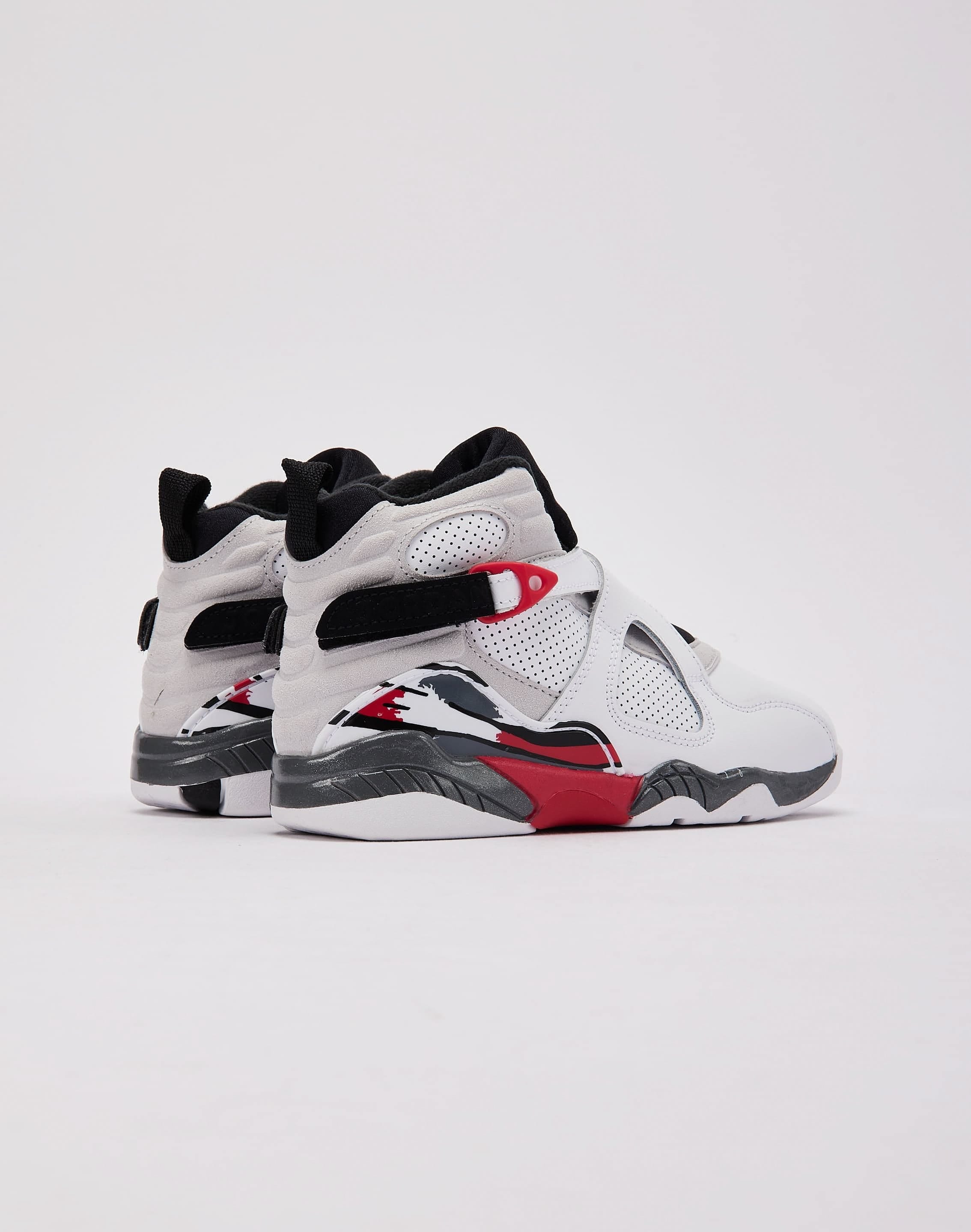 Air Jordan Jordan Air Jordan 8 Retro White and True Red Pre - School