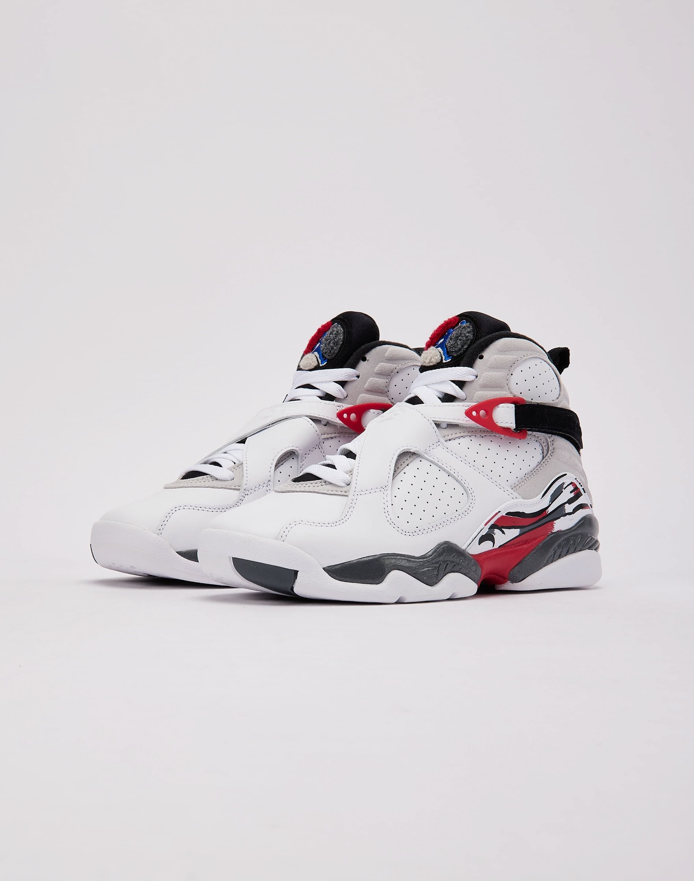 Air Jordan Jordan Air Jordan 8 Retro White and True Red Grade - School