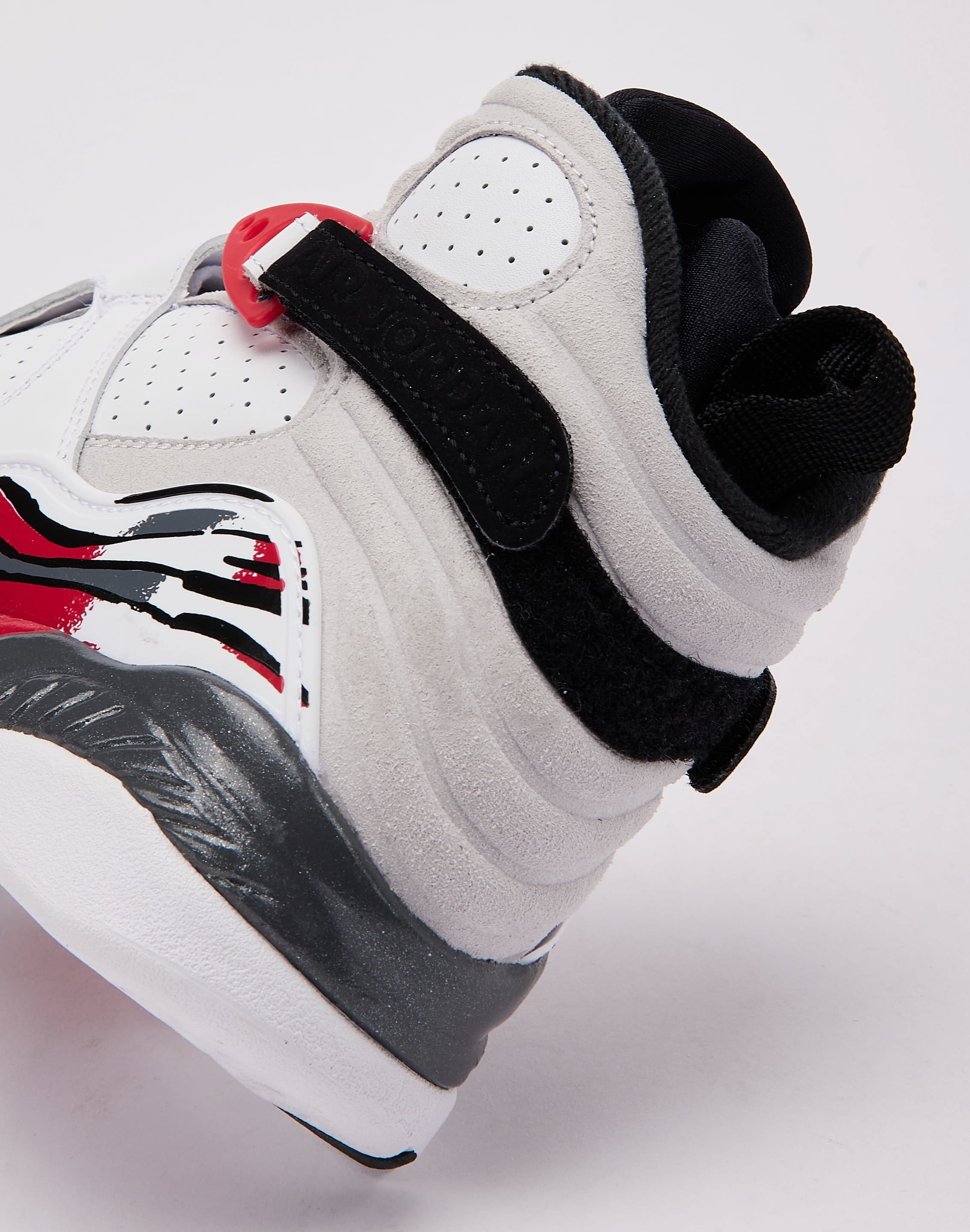 Air Jordan Jordan Air Jordan 8 Retro White and True Red Grade - School