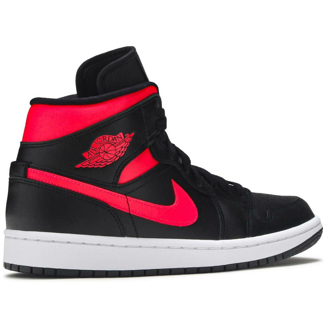 Air Jordan 1 Mid Black Siren Red (2021) (Wmns)