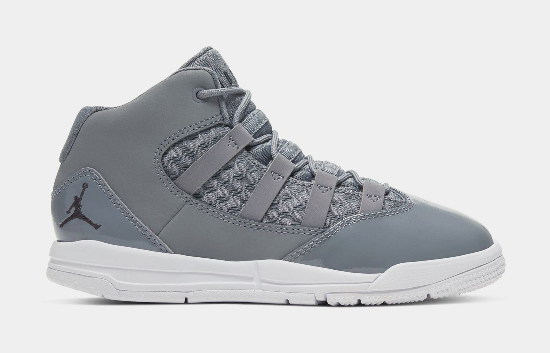 Air Jordan Max Aura Preschool Lifestyle Shoes (Cool Grey/Black/White/Clear)
